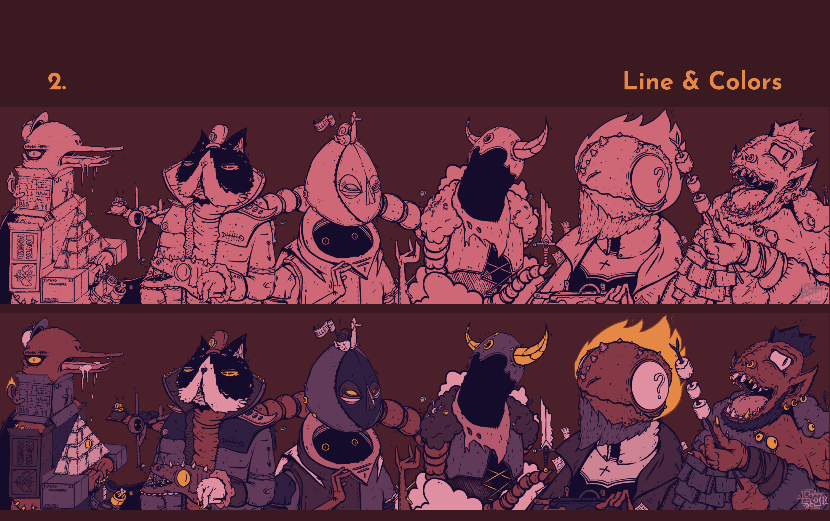 Character Design "Secret Six" — Изображение №4 — Иллюстрация на Dprofile