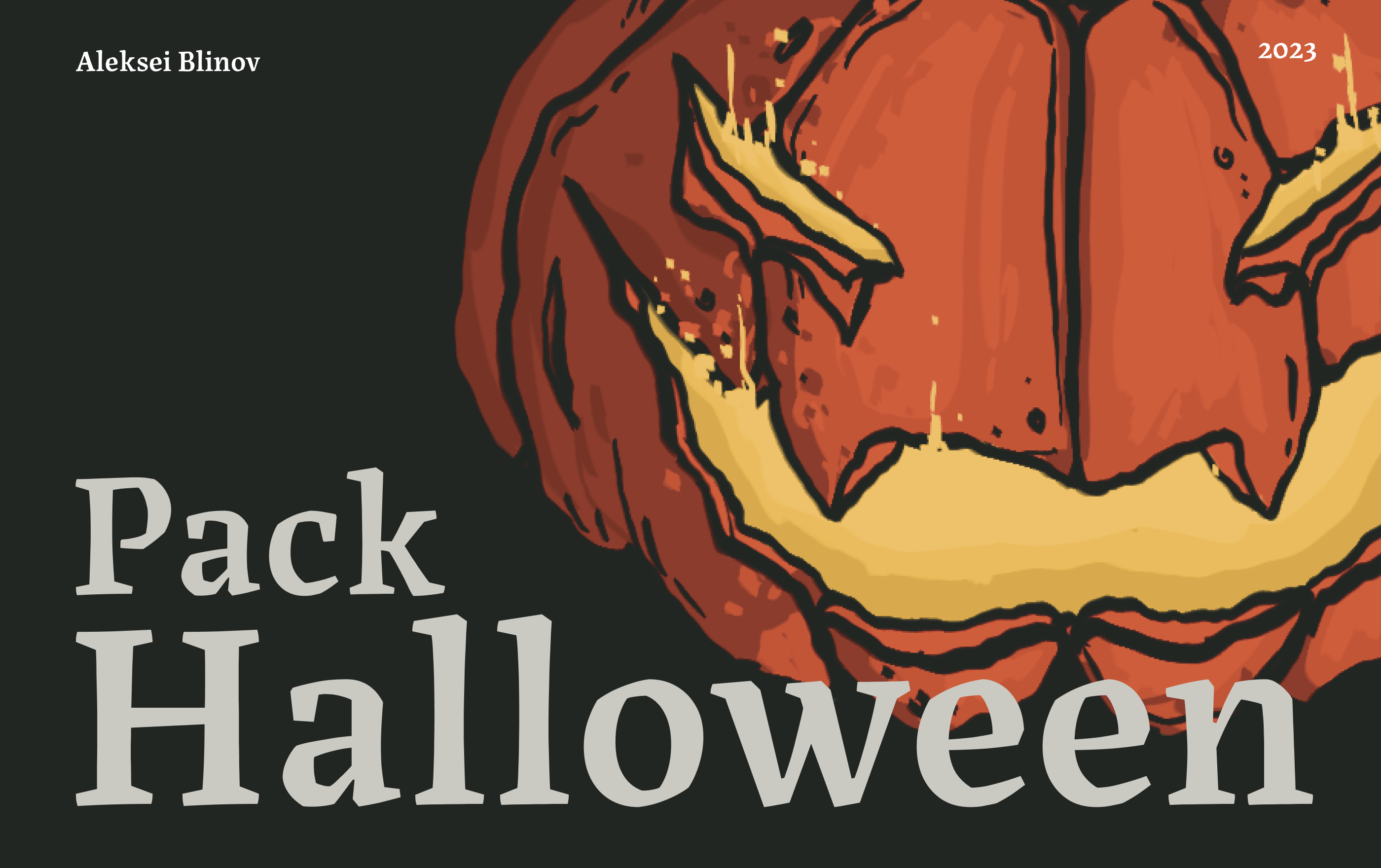 Character Design "Halloween Pack" — Изображение №1 — Иллюстрация, Анимация на Dprofile