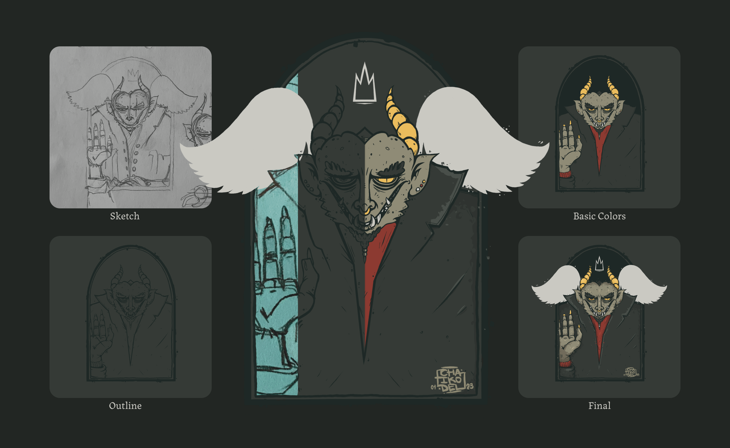Character Design "Halloween Pack" — Изображение №16 — Иллюстрация, Анимация на Dprofile