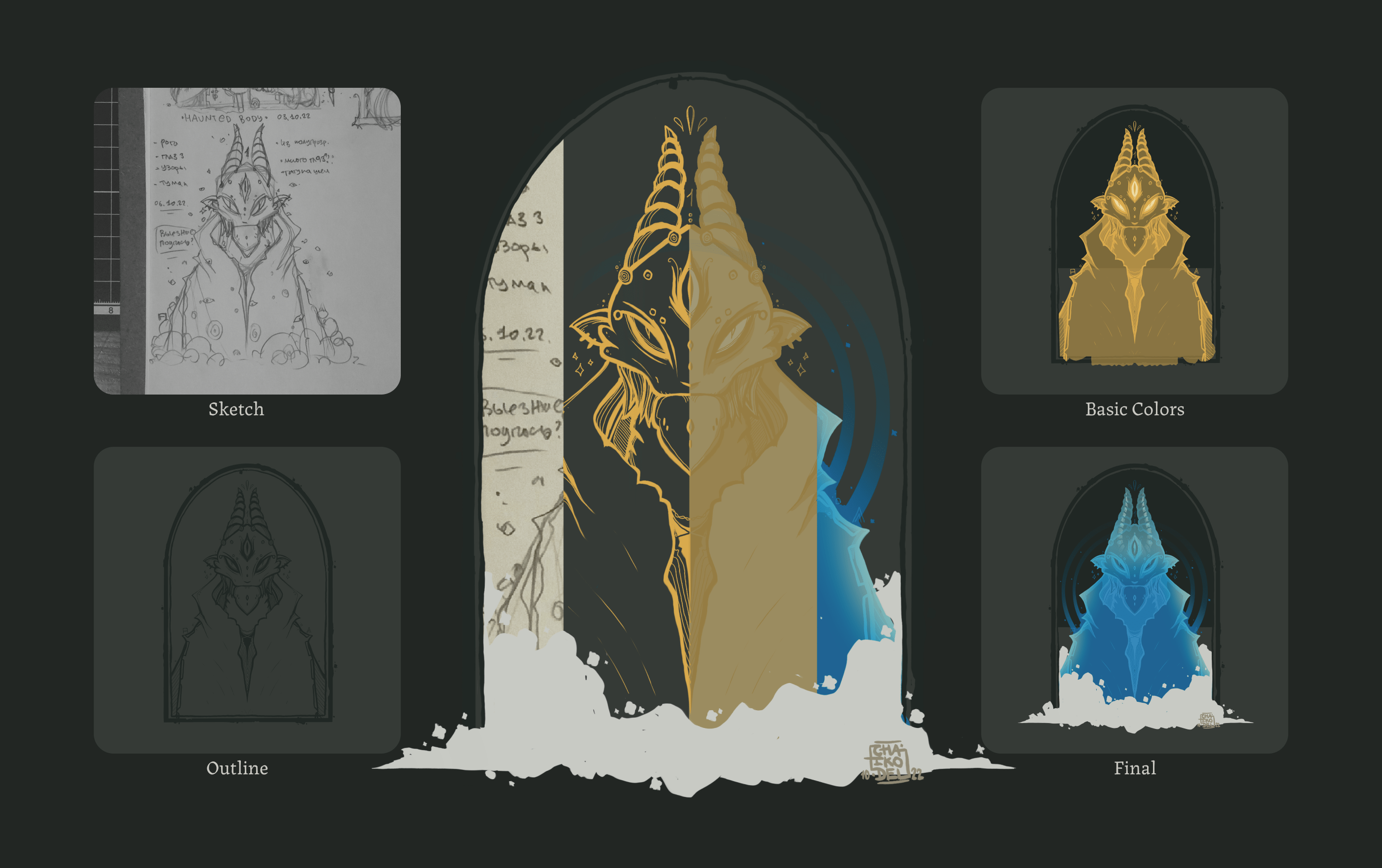 Character Design "Halloween Pack" — Изображение №12 — Иллюстрация, Анимация на Dprofile