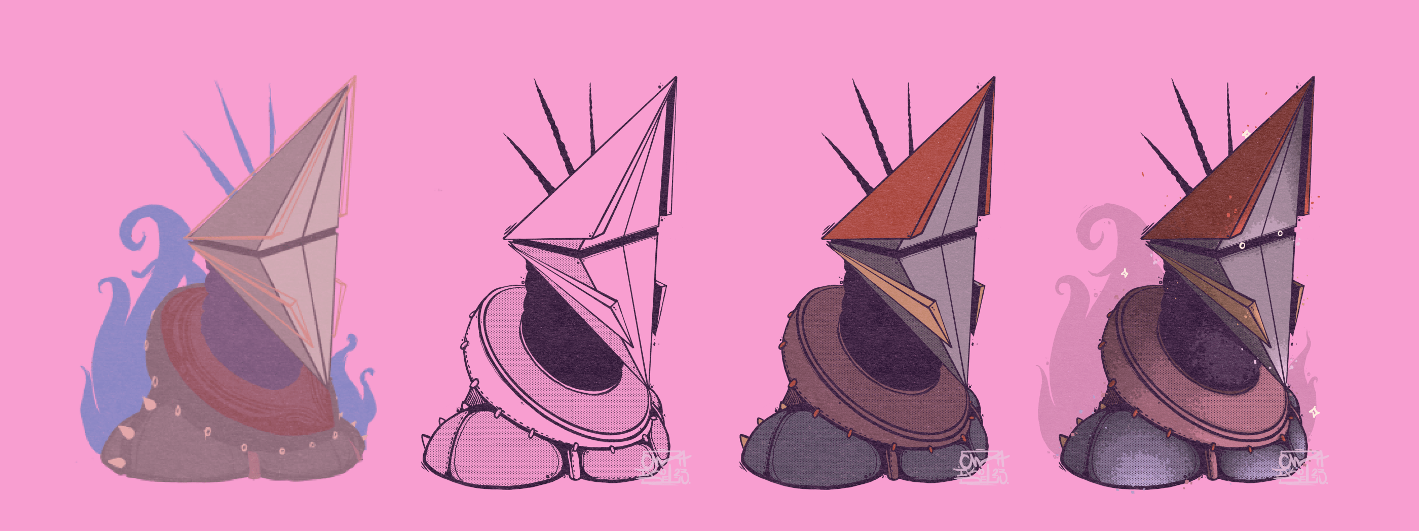 Character Design "Pink Series" — Изображение №23 — Иллюстрация, Анимация на Dprofile