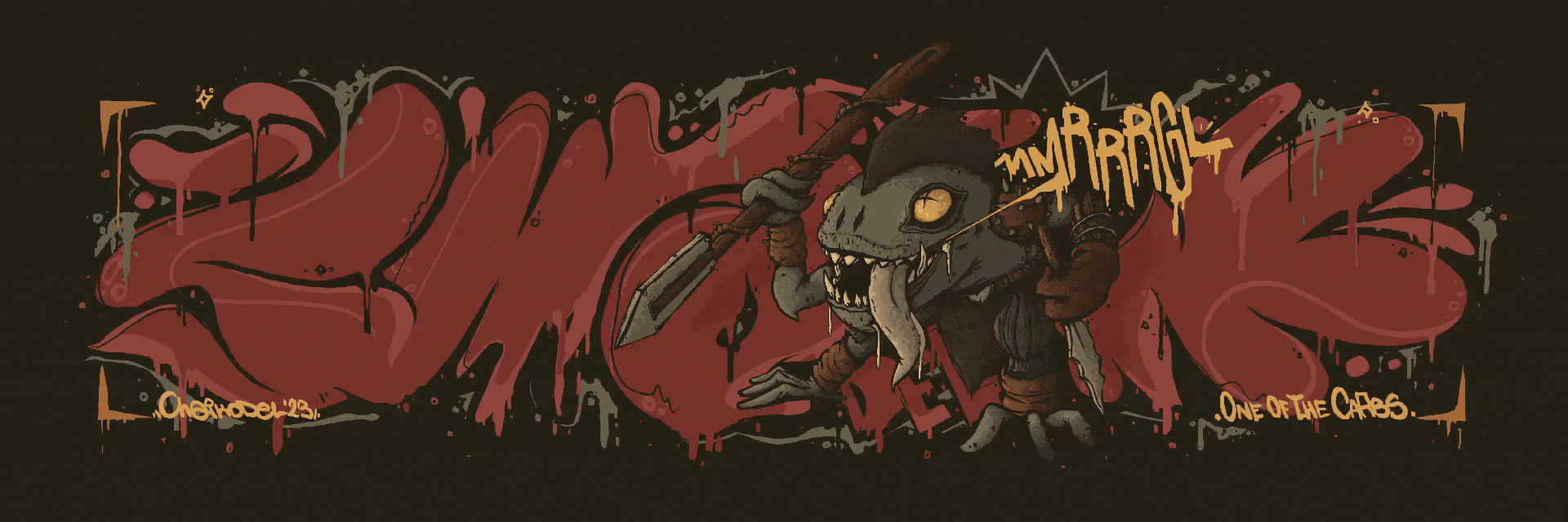 Graffiti + Characters Design "Red Letter Style" — Изображение №11 — Иллюстрация, Анимация на Dprofile