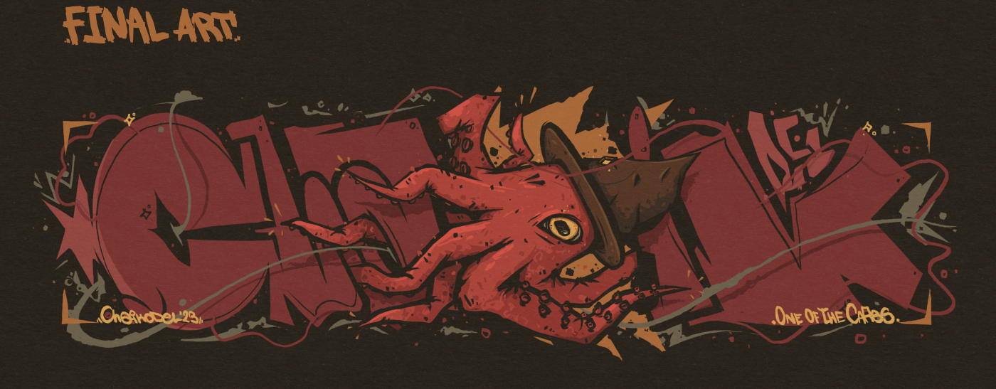 Graffiti + Characters Design "Red Letter Style" — Изображение №3 — Иллюстрация, Анимация на Dprofile