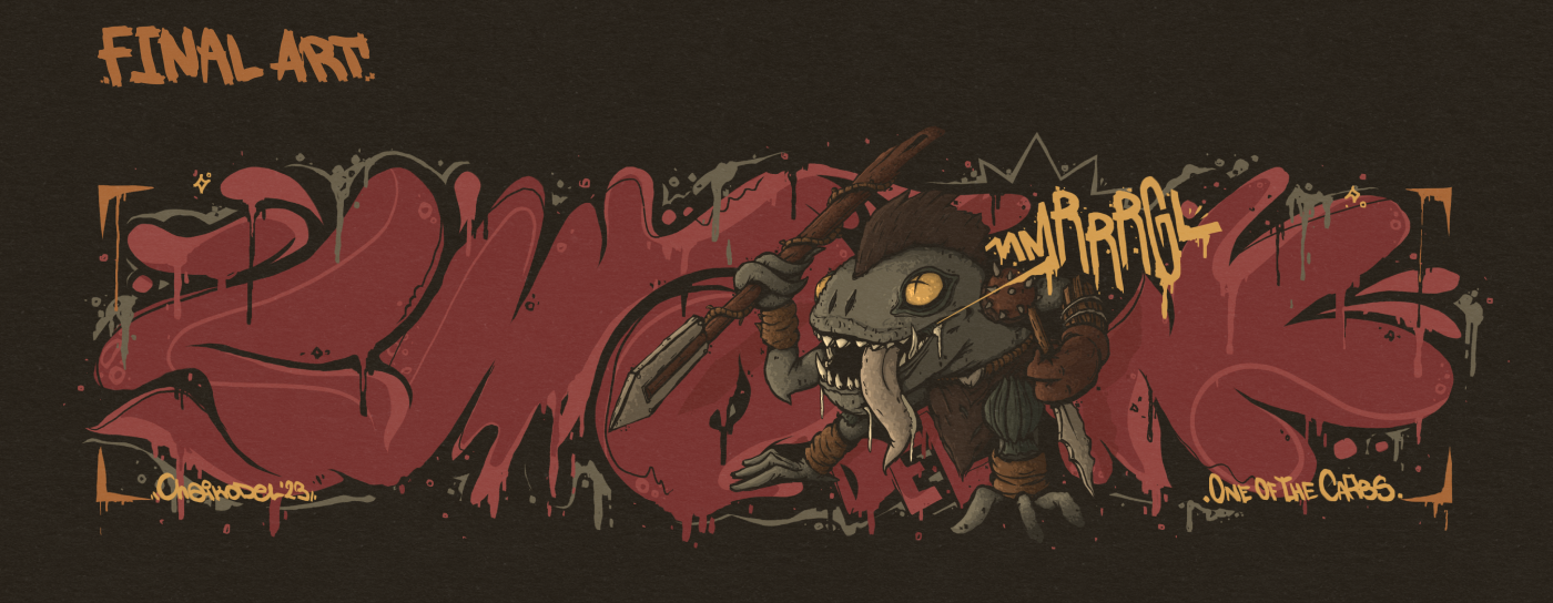 Graffiti + Characters Design "Red Letter Style" — Изображение №8 — Иллюстрация, Анимация на Dprofile