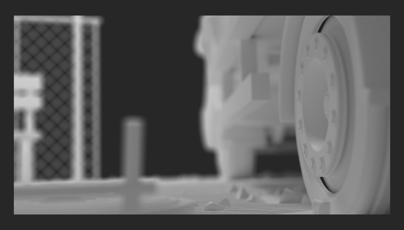 3D Clay Concept "Graffiti Truck" — Изображение №6 — 3D на Dprofile