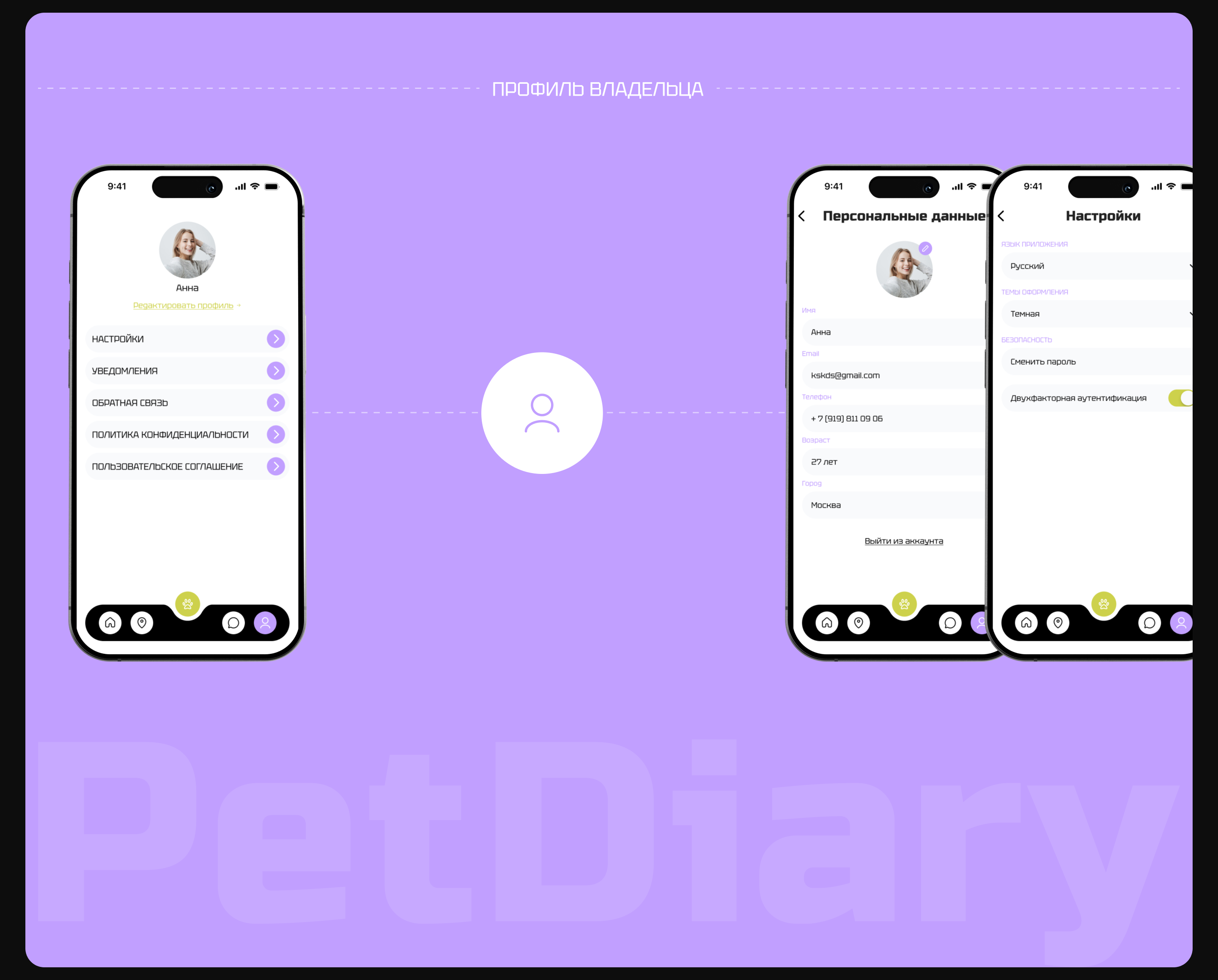 PetDiary | Mobile App — Изображение №16 — Интерфейсы на Dprofile