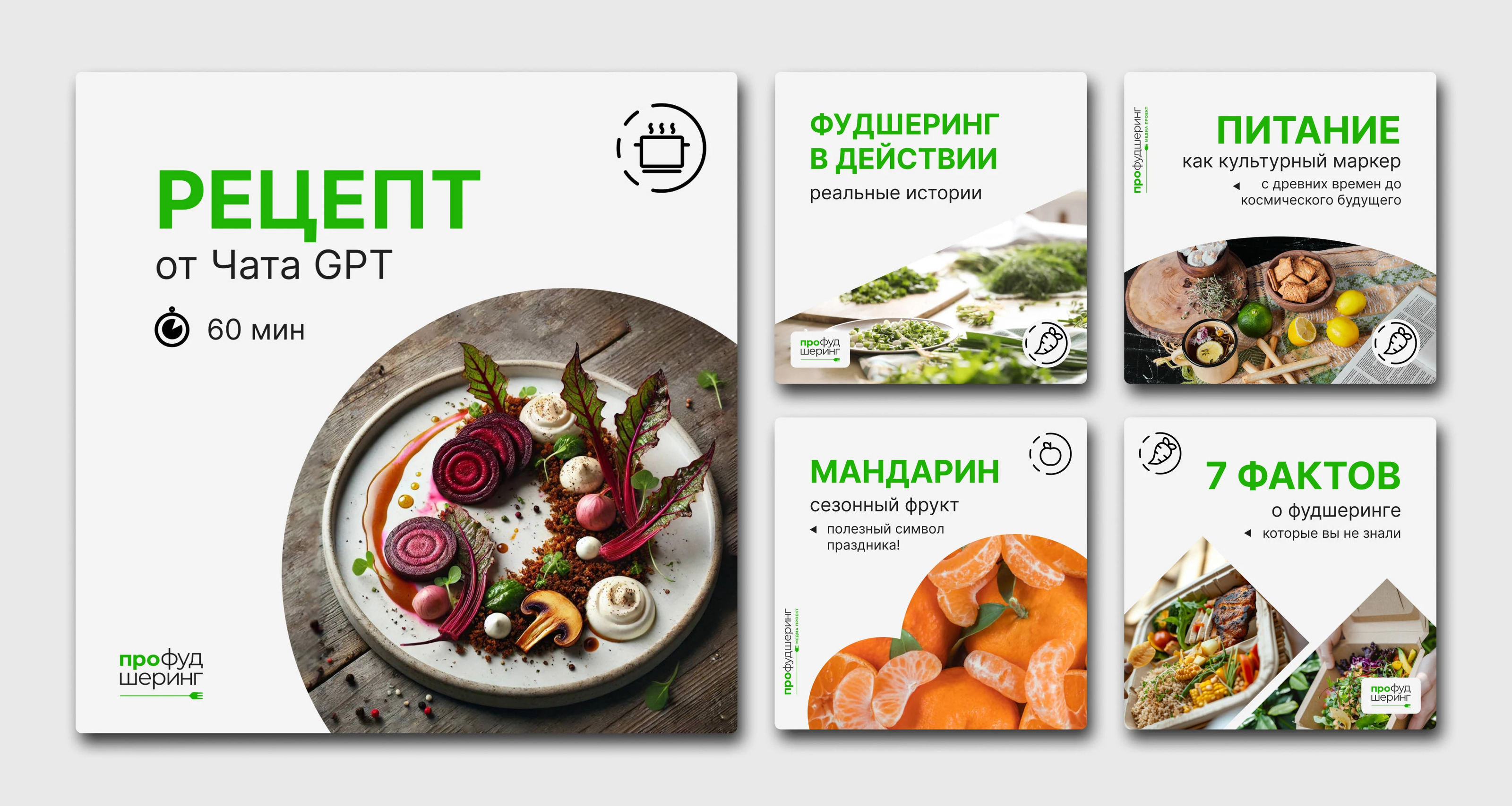SMM-кит для медиапроекта "Про фудшеринг" — Изображение №3 — Маркетинг на Dprofile