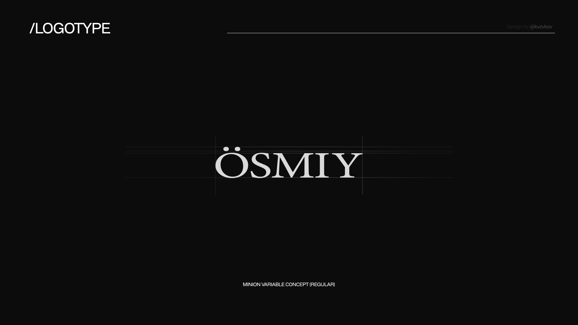 Логотип | ÖSMIY — Изображение №5 — Брендинг на Dprofile