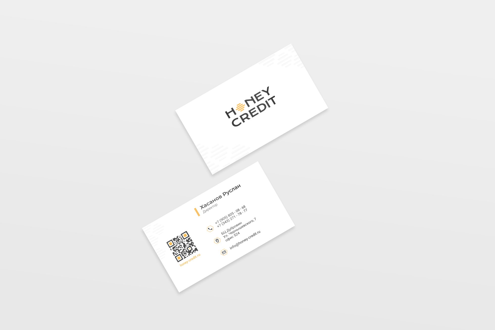 Визитная карточка | Honey credit — Изображение №4 — Графика на Dprofile