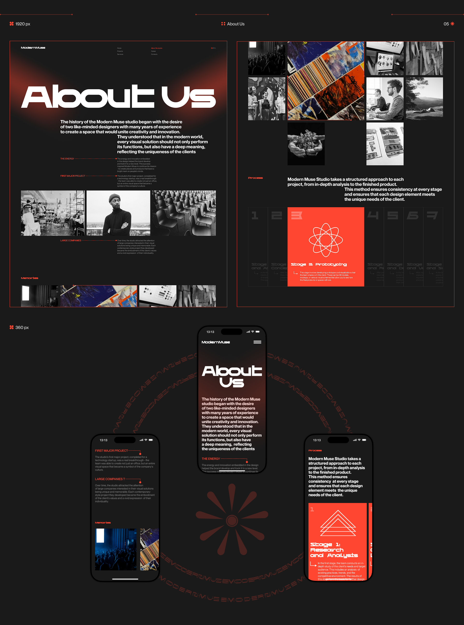 Design Studio - ModernMuse — Изображение №10 — Интерфейсы, Брендинг на Dprofile