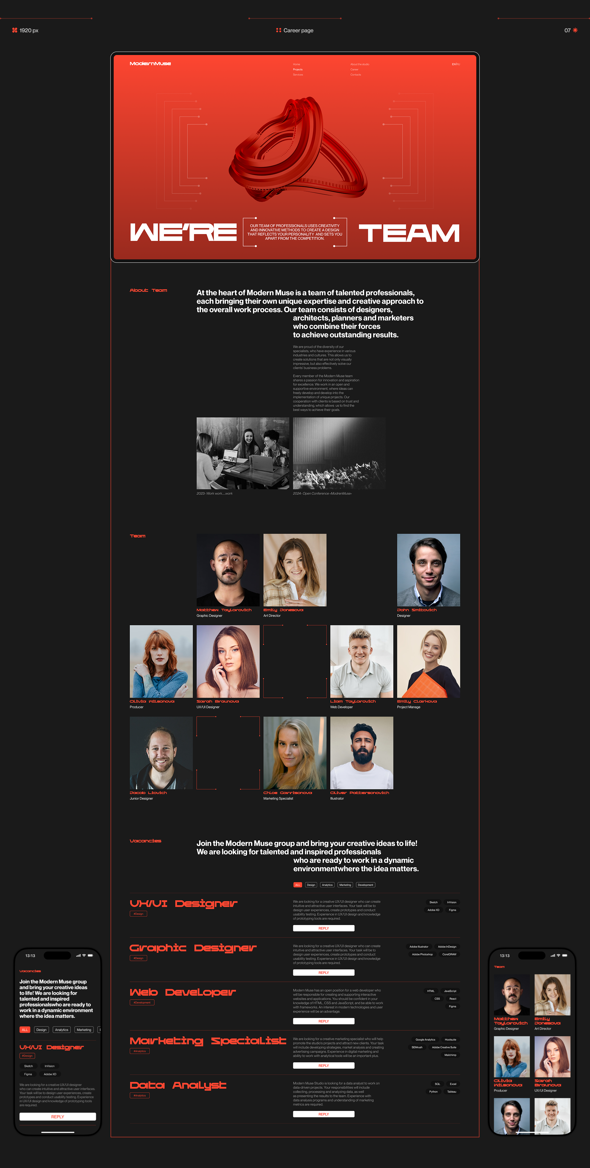 Design Studio - ModernMuse — Изображение №12 — Интерфейсы, Брендинг на Dprofile