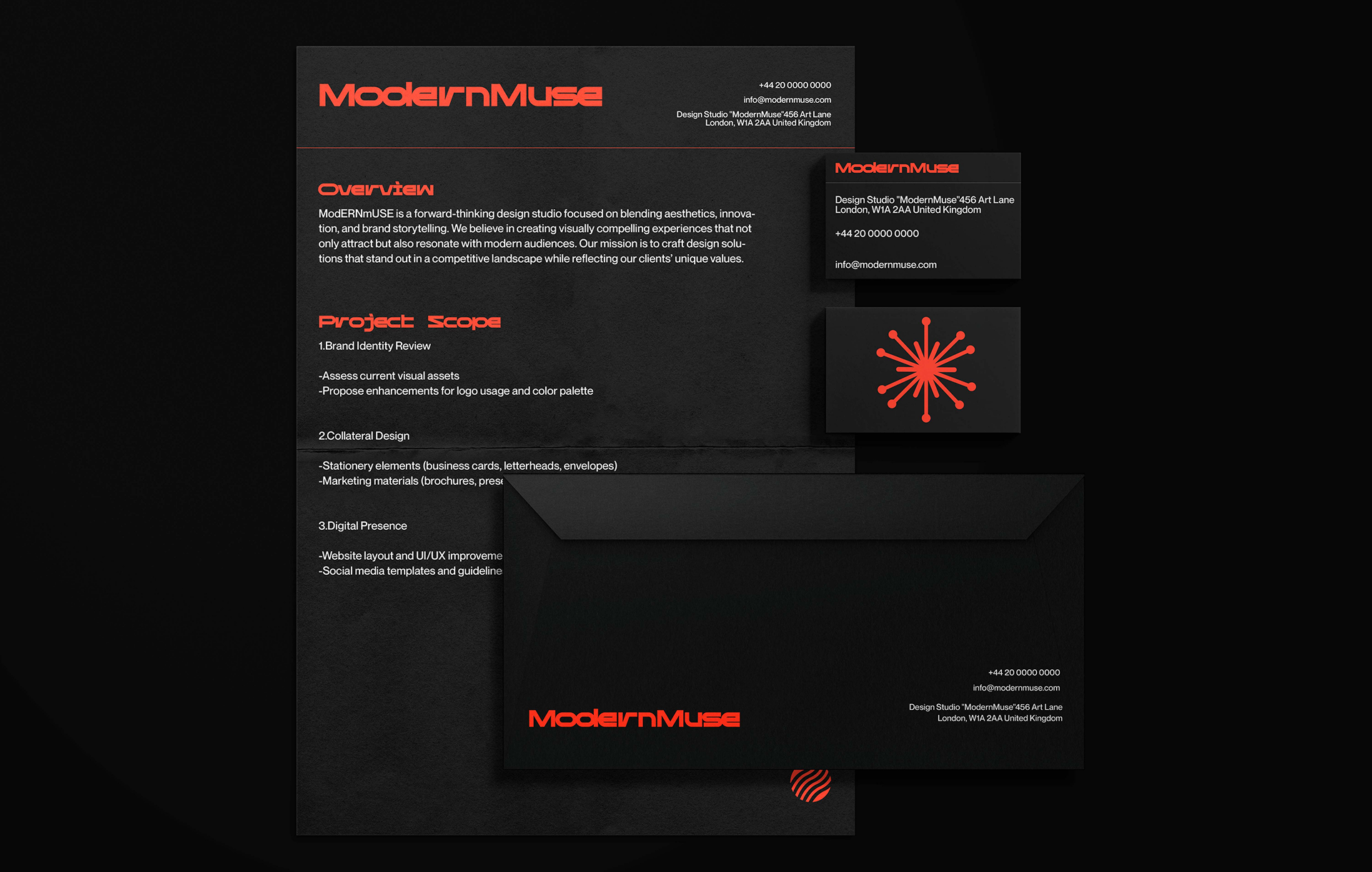 Design Studio - ModernMuse — Изображение №13 — Интерфейсы, Брендинг на Dprofile