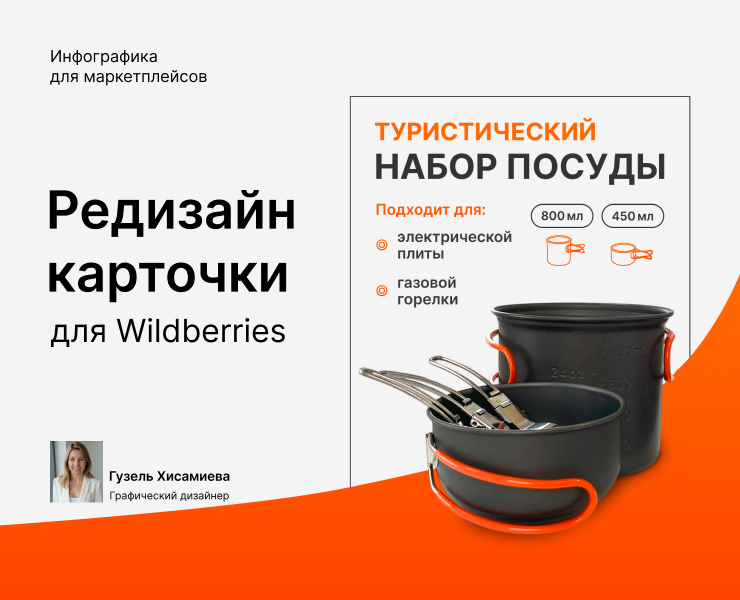 Редизайн карточки для Wildberries — Графика, Маркетинг на Dprofile