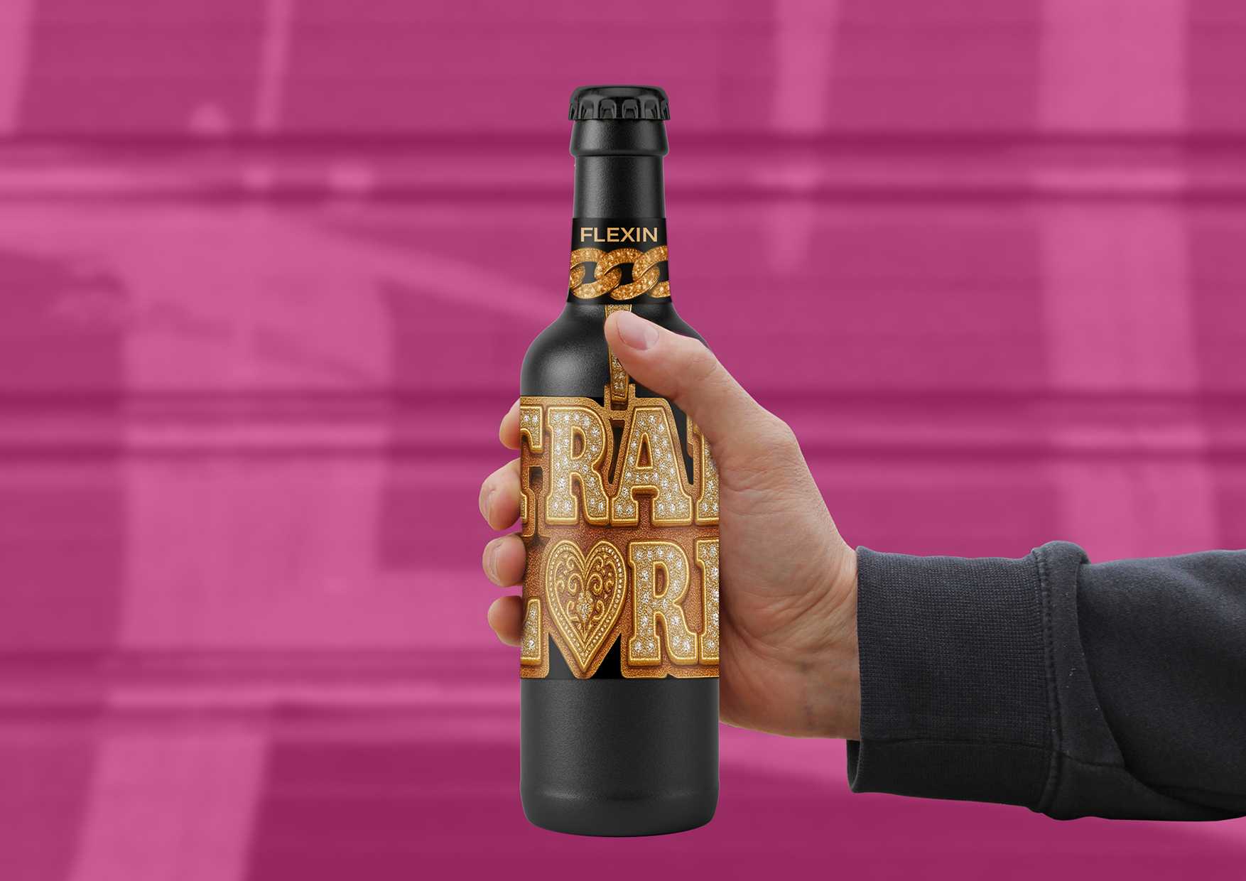 FLEXIN. Хип-хоп пиво — Изображение №7 — Брендинг на Dprofile
