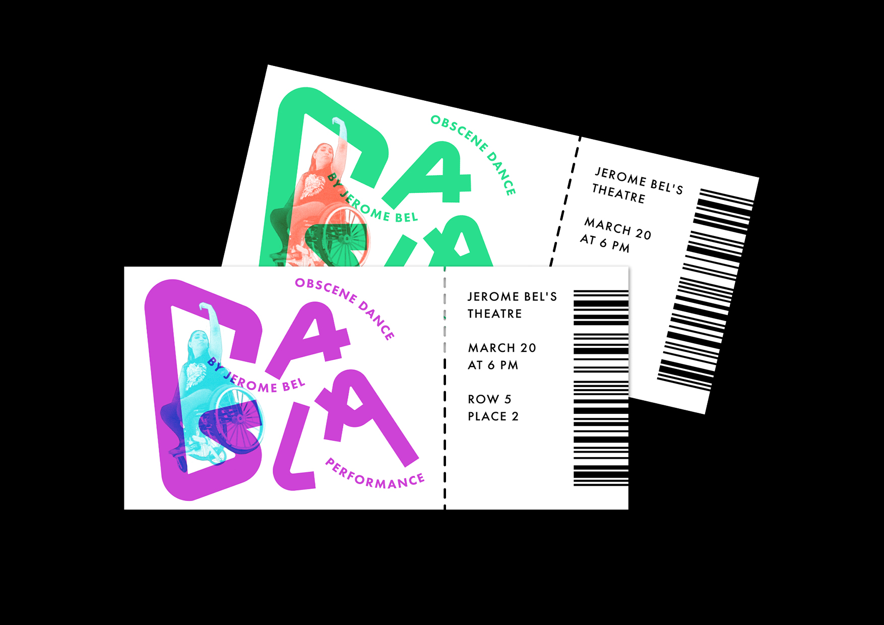 айдентика для постановок Жерома Беля — Изображение №7 — Брендинг на Dprofile