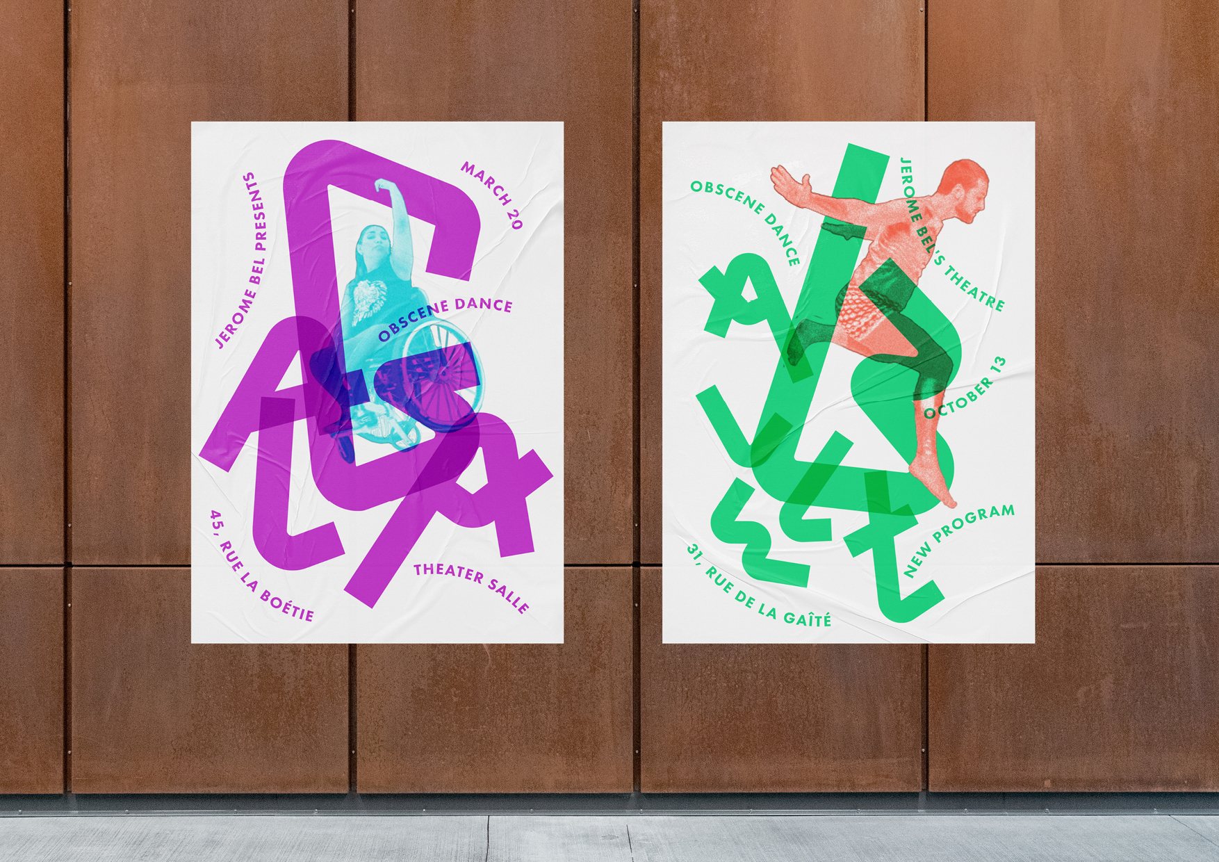 айдентика для постановок Жерома Беля — Изображение №2 — Брендинг на Dprofile