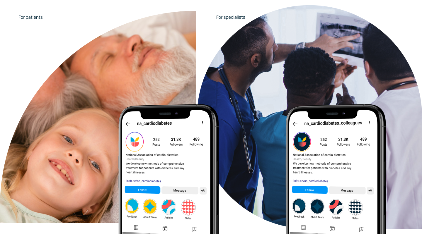National Medical Association of Cardiodiabetologists — Изображение №4 — Брендинг, Иллюстрация на Dprofile