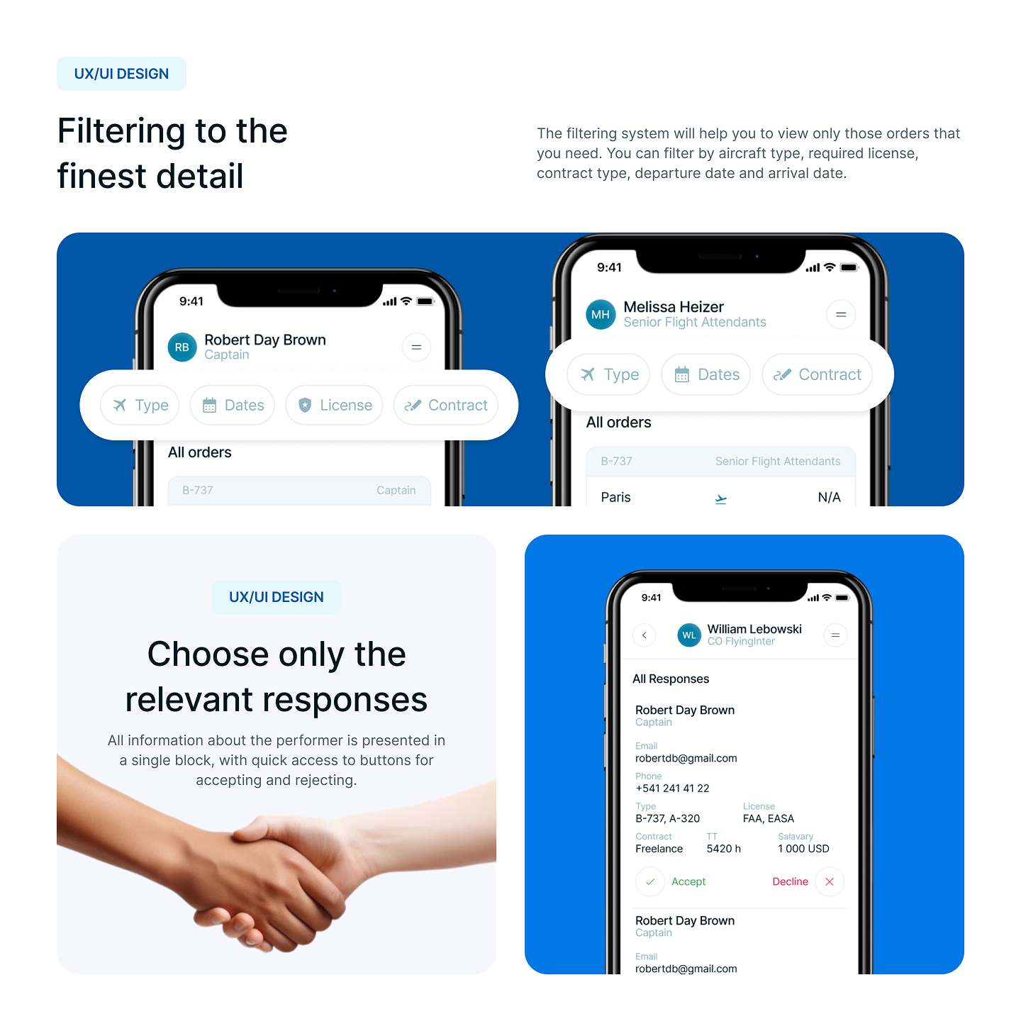 PilotFreelance (MobileApp) — Изображение №7 — Интерфейсы на Dprofile