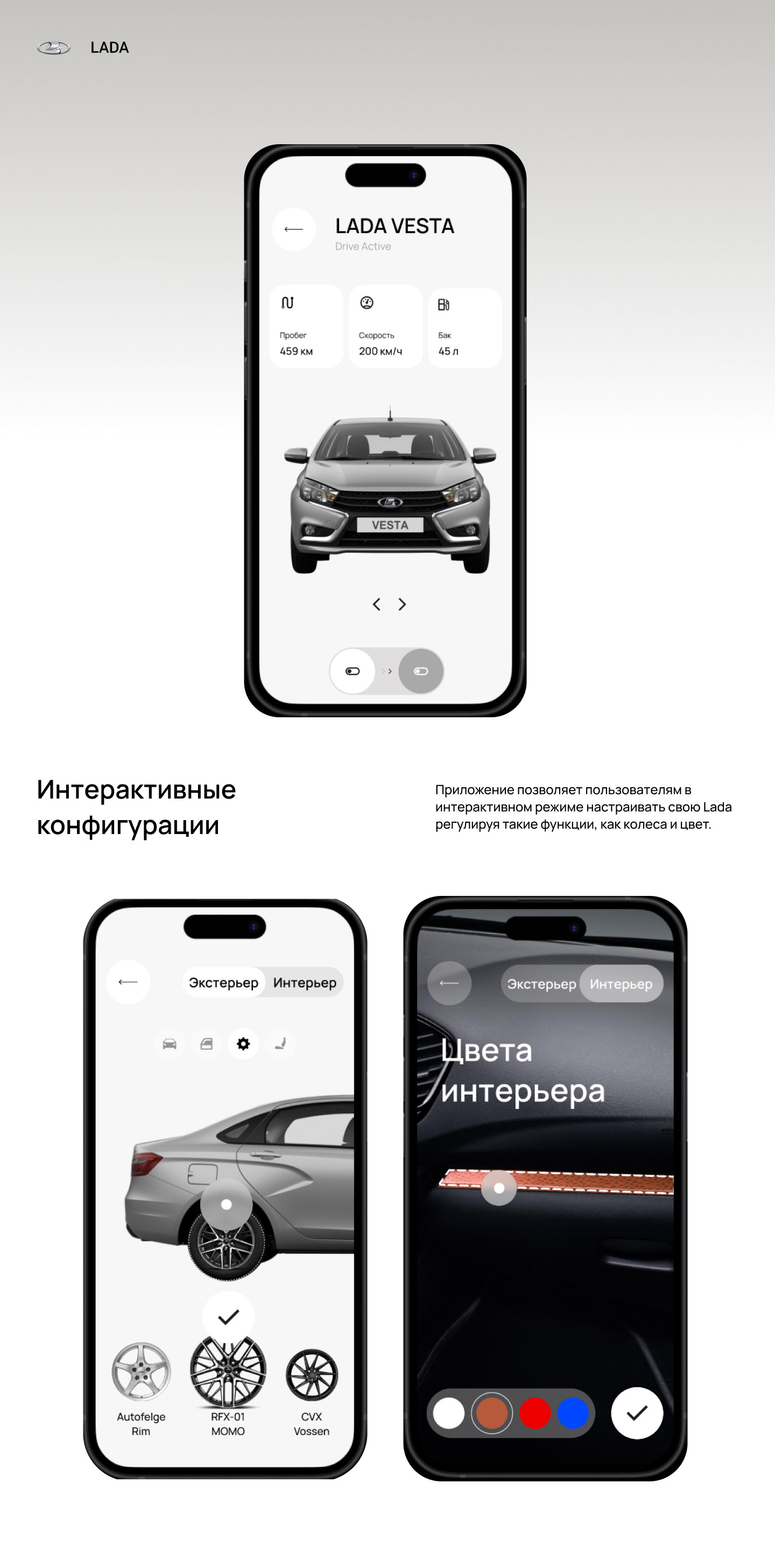 LADA Configurator — Изображение №8 — Интерфейсы на Dprofile