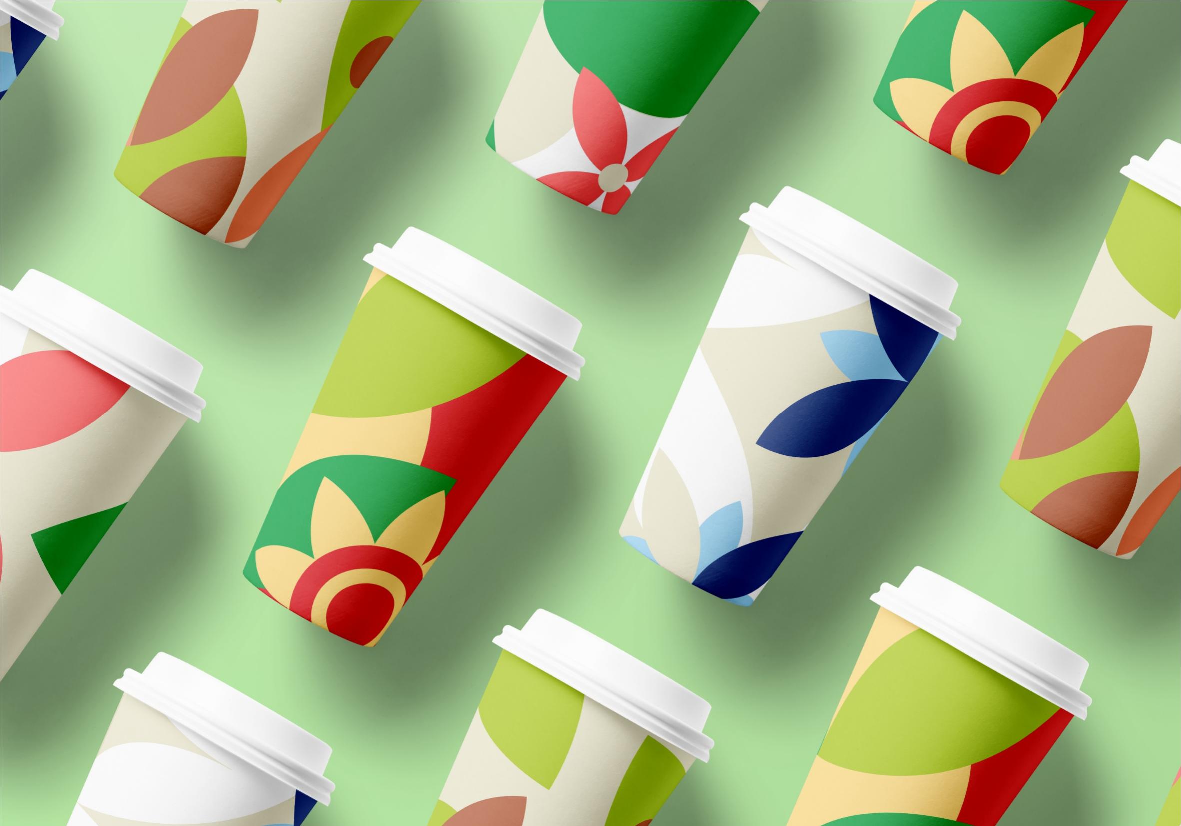 Сезонный дизайн стаканов конкурсный проект 2025 — Изображение №6 — Интерфейсы, Брендинг на Dprofile