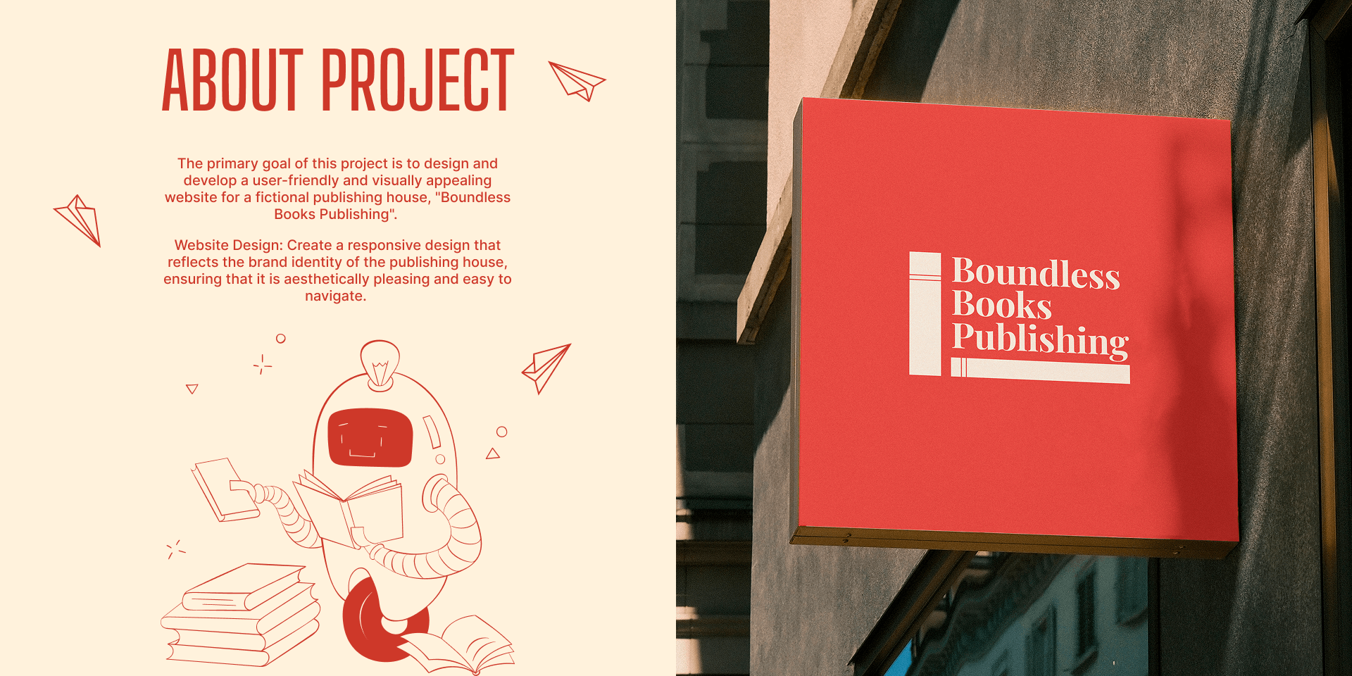 Boundless Books Publishers — Изображение №2 — Интерфейсы на Dprofile