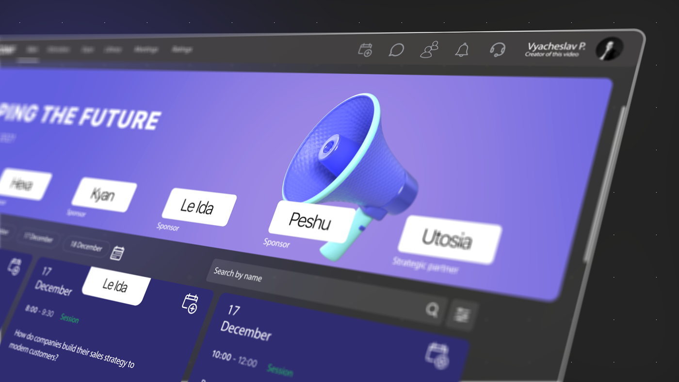 Jetconf - 2D motion video explainer — Изображение №7 — Интерфейсы, Анимация на Dprofile