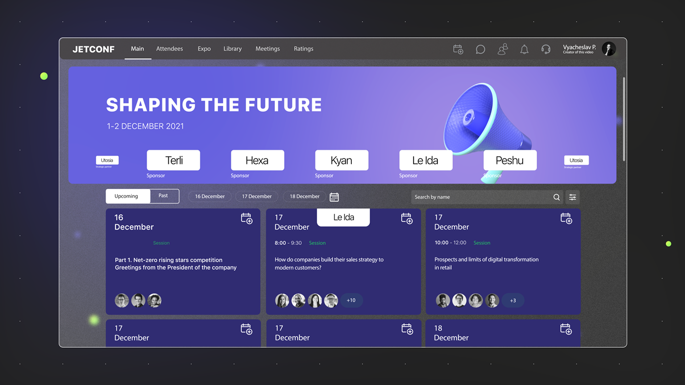 Jetconf - 2D motion video explainer — Изображение №6 — Интерфейсы, Анимация на Dprofile