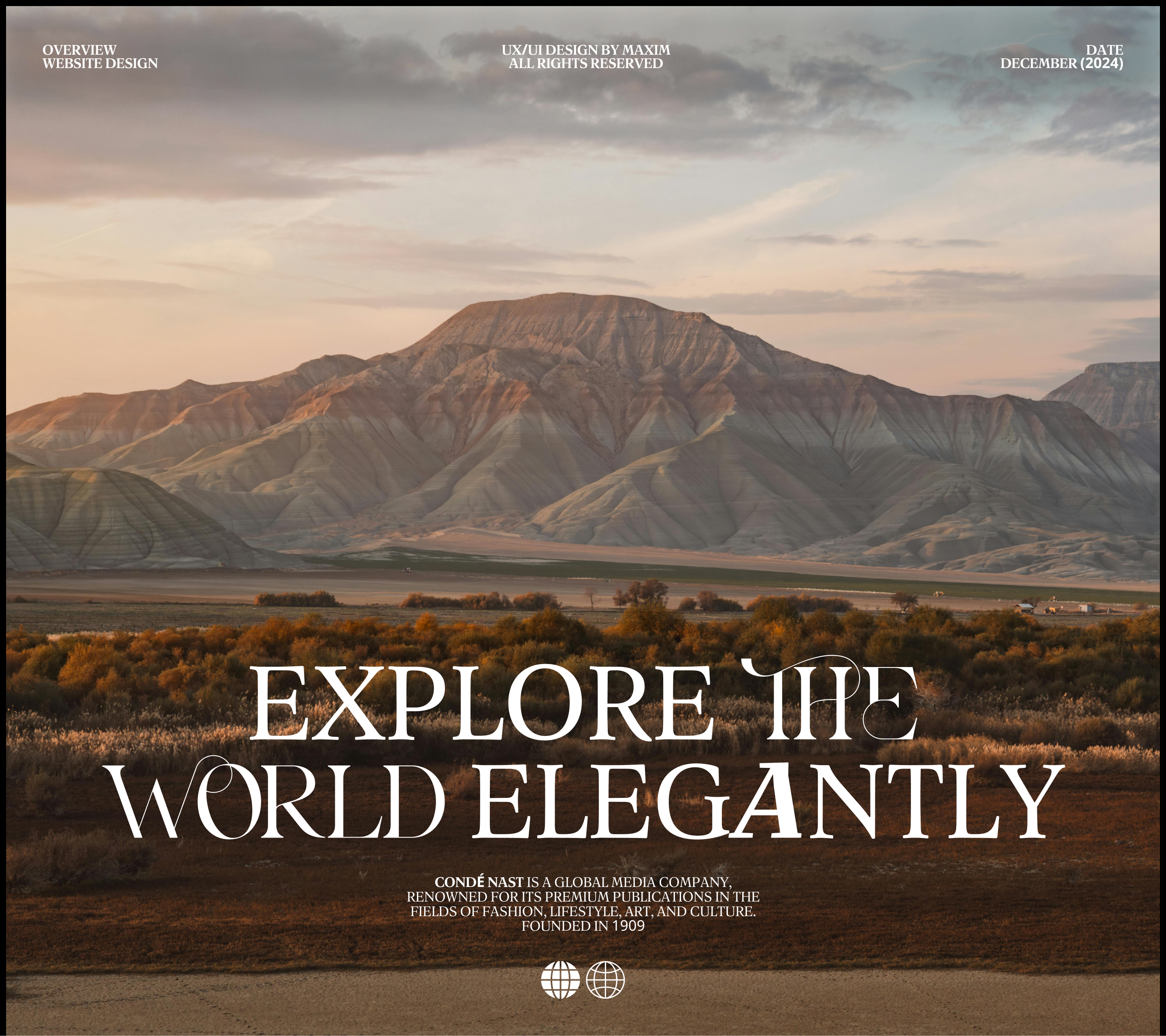 CONDE NAST TRAVELER ( UX/UI ) — Изображение №1 — Интерфейсы, Брендинг на Dprofile