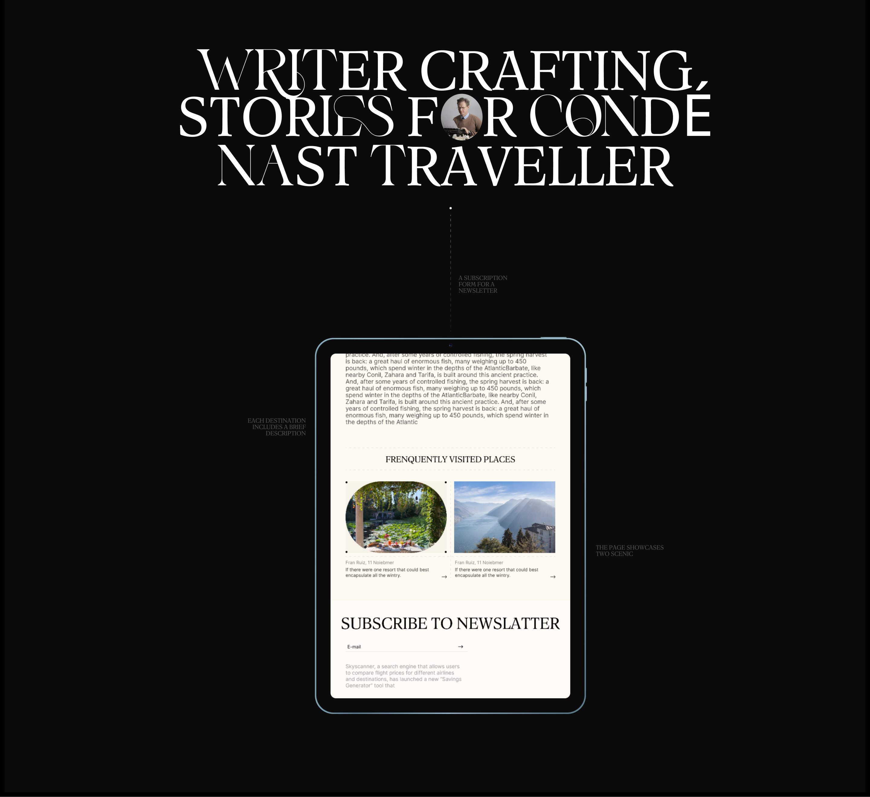 CONDE NAST TRAVELER ( UX/UI ) — Изображение №9 — Интерфейсы, Брендинг на Dprofile