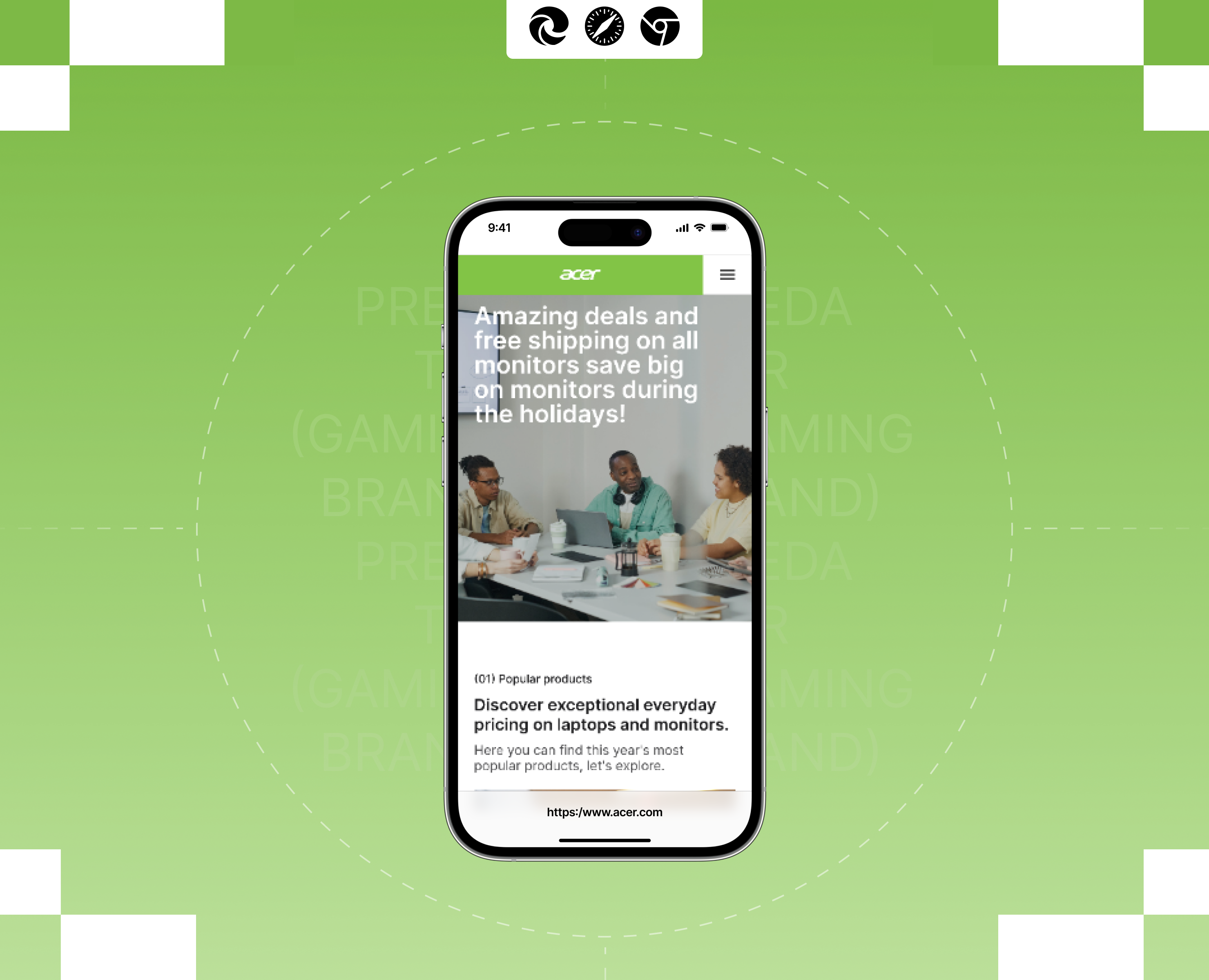 ACER TEHNOLOGY ( REDESIGN ) — Интерфейсы, Брендинг на Dprofile