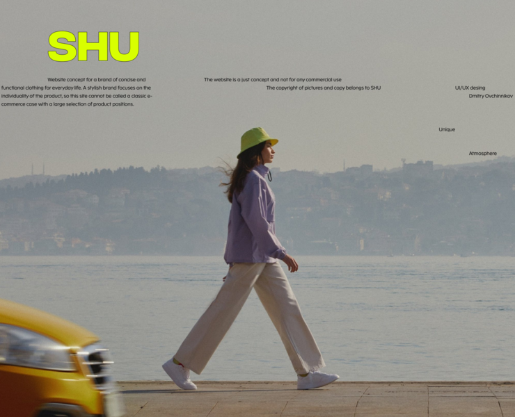 SHU - clothes store на Dprofile