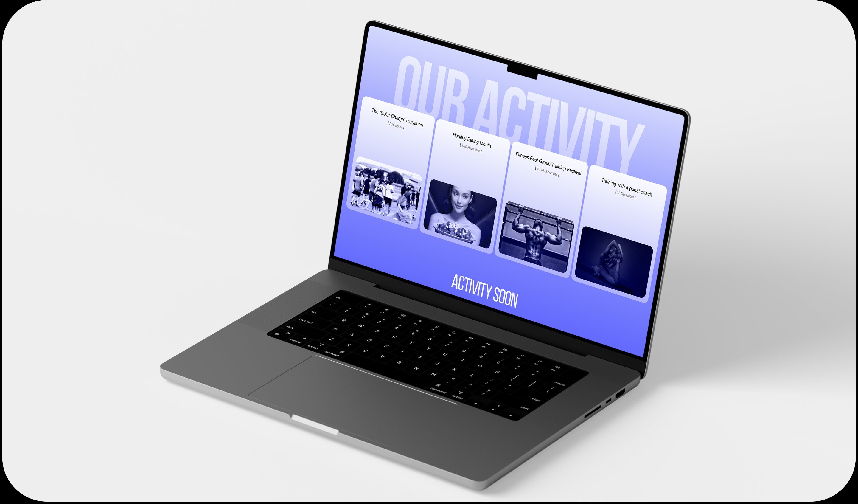 Fitness club Leight Weight — Изображение №12 — Интерфейсы на Dprofile