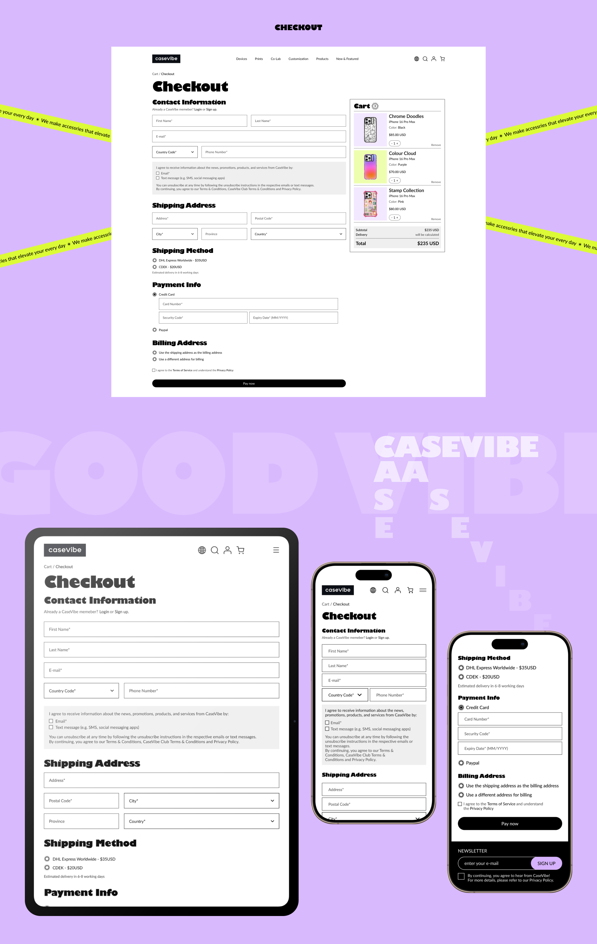CaseVibe — Изображение №13 — Интерфейсы на Dprofile