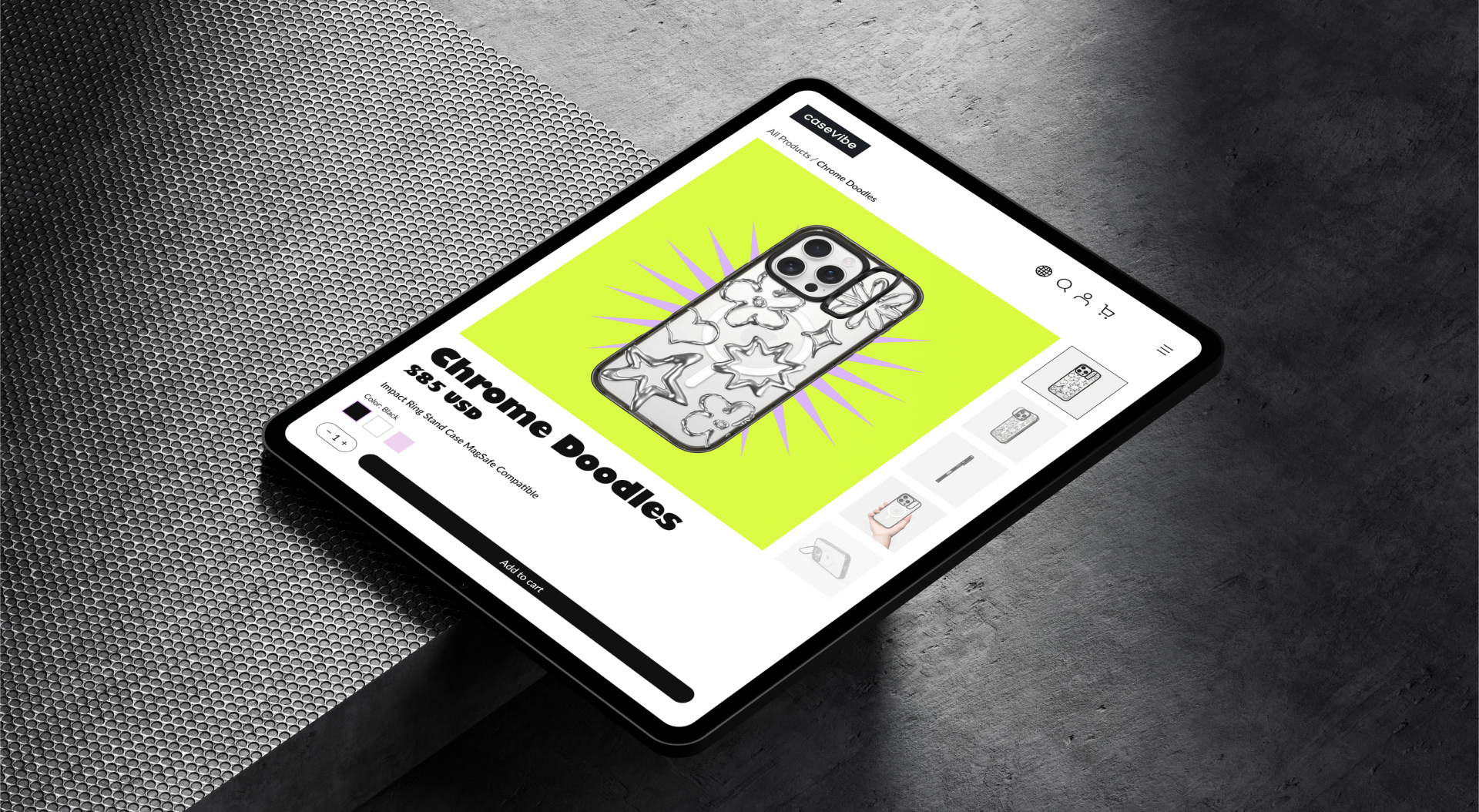 CaseVibe — Изображение №8 — Интерфейсы на Dprofile