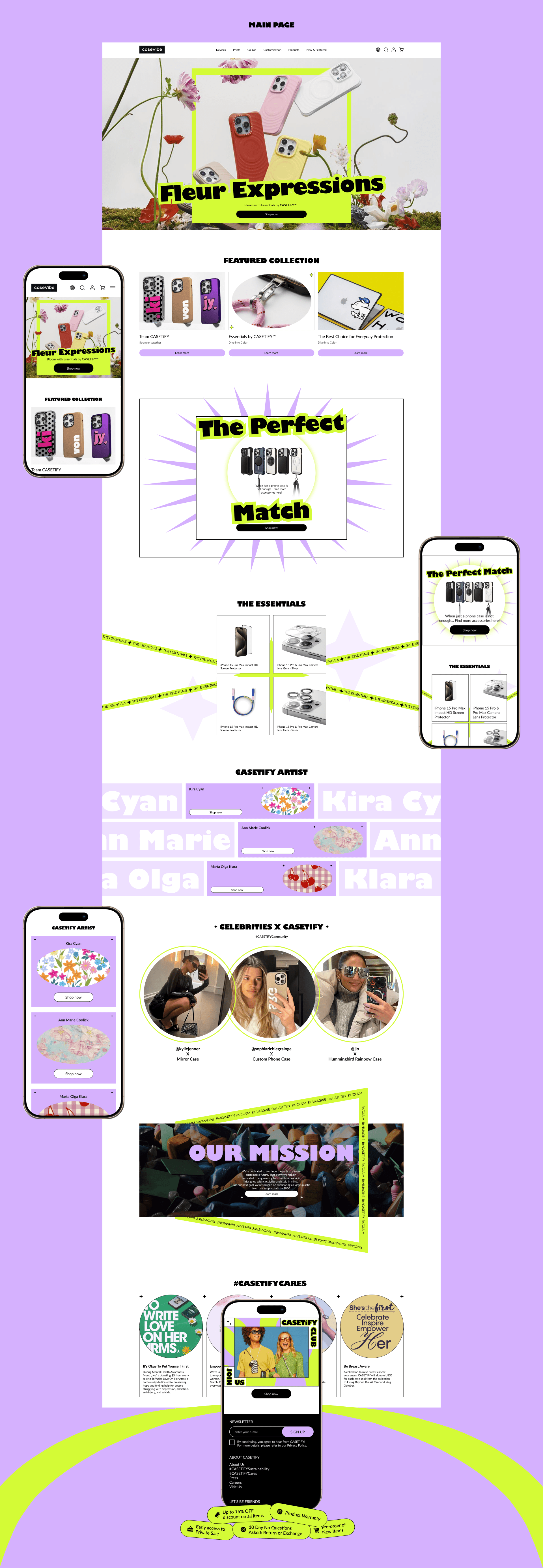 CaseVibe — Изображение №3 — Интерфейсы на Dprofile