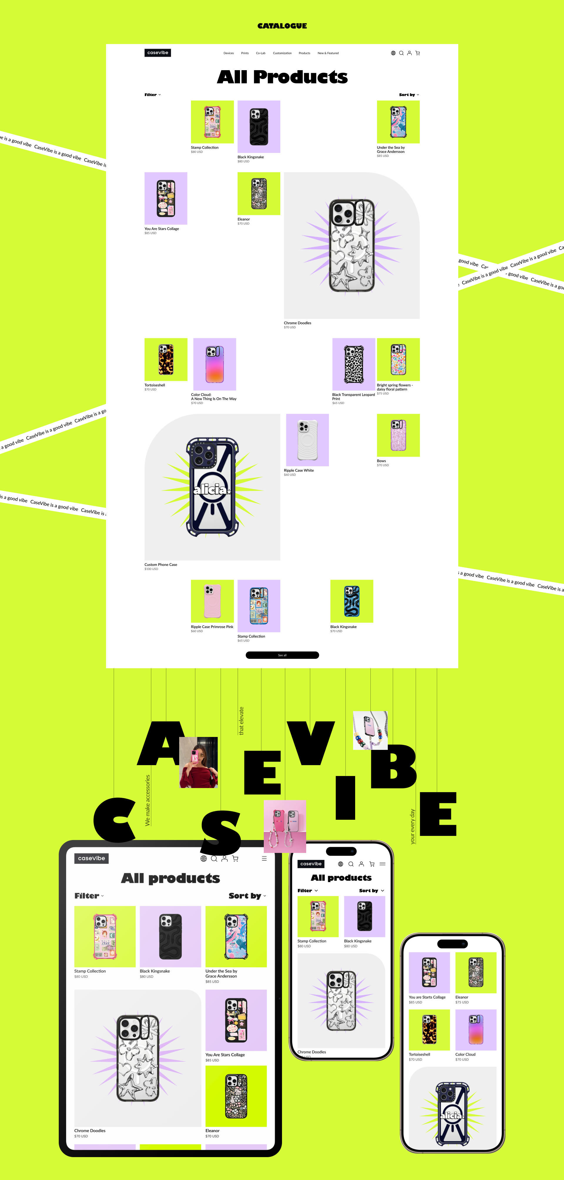 CaseVibe — Изображение №5 — Интерфейсы на Dprofile