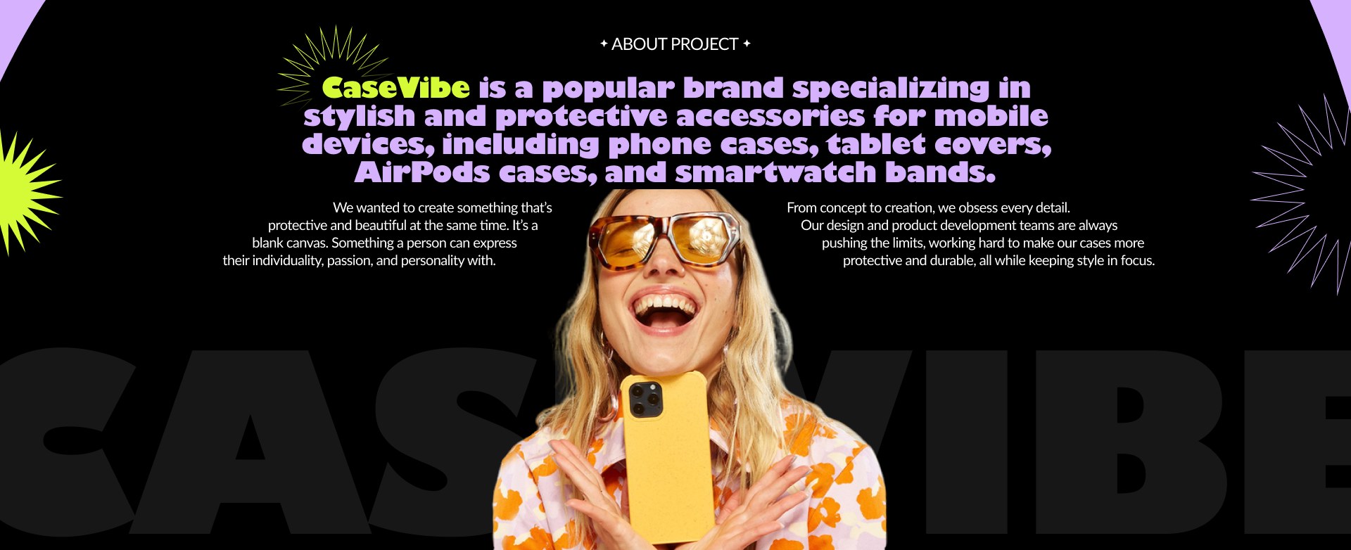 CaseVibe — Изображение №2 — Интерфейсы на Dprofile