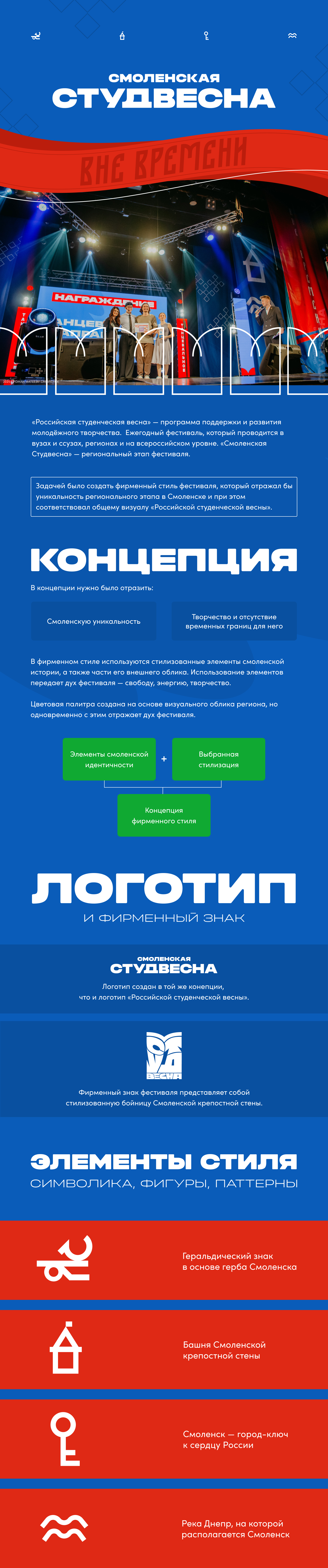 Фестиваль «Смоленская Студенческая весна» — Изображение №1 — Брендинг, Графика на Dprofile