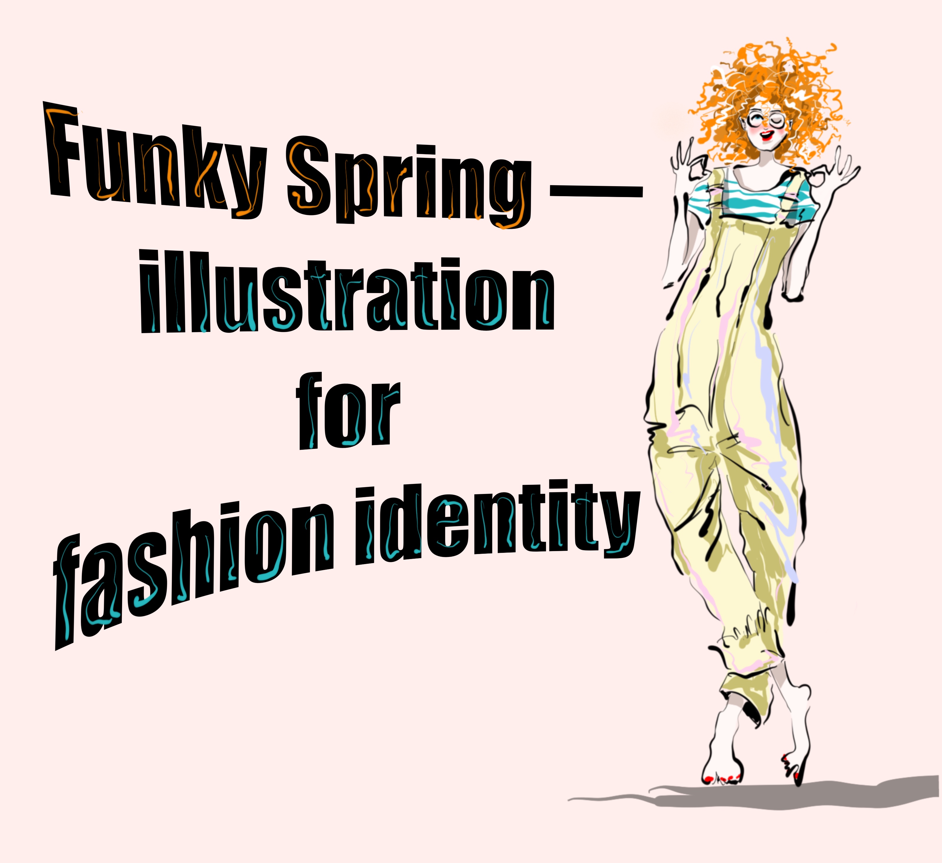 Funky Spring: Эмоции в движении для модного бренда — Изображение №1 — Брендинг, Иллюстрация на Dprofile