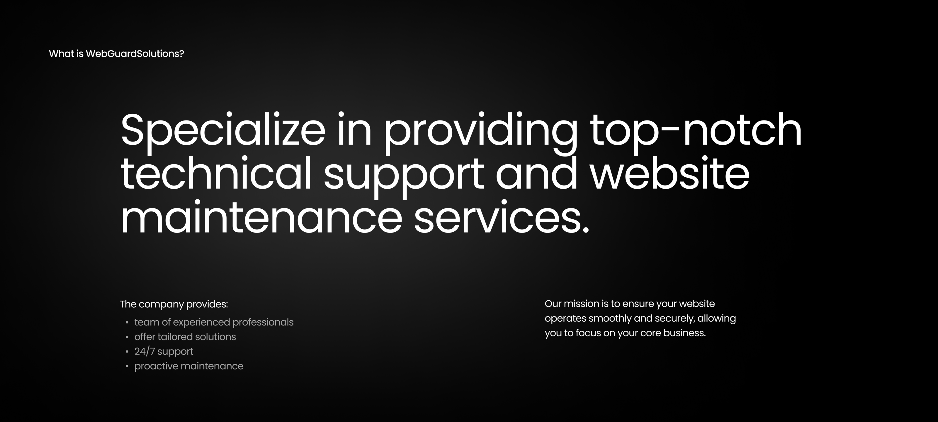 WebGuard Solutions: Web Design & Development — Изображение №2 — Интерфейсы на Dprofile