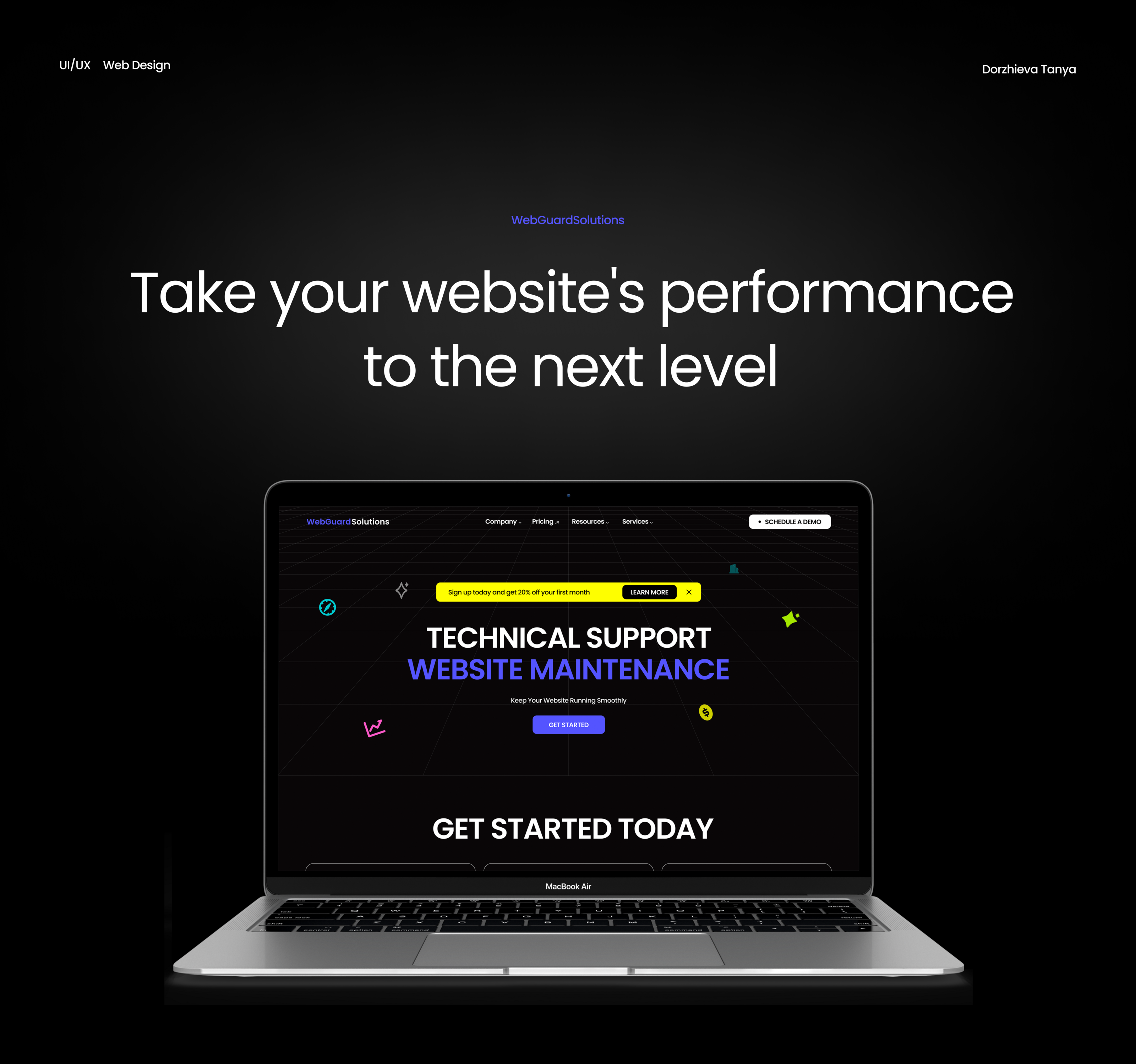 WebGuard Solutions: Web Design & Development — Изображение №1 — Интерфейсы на Dprofile