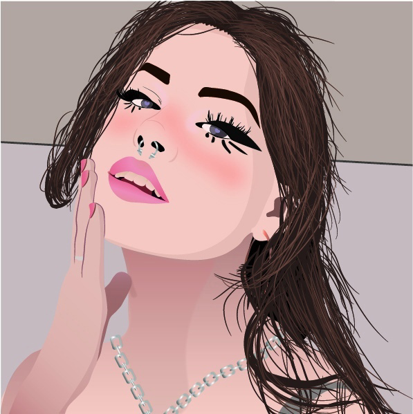 Hannahowo — Изображение №1 — Иллюстрация на Dprofile