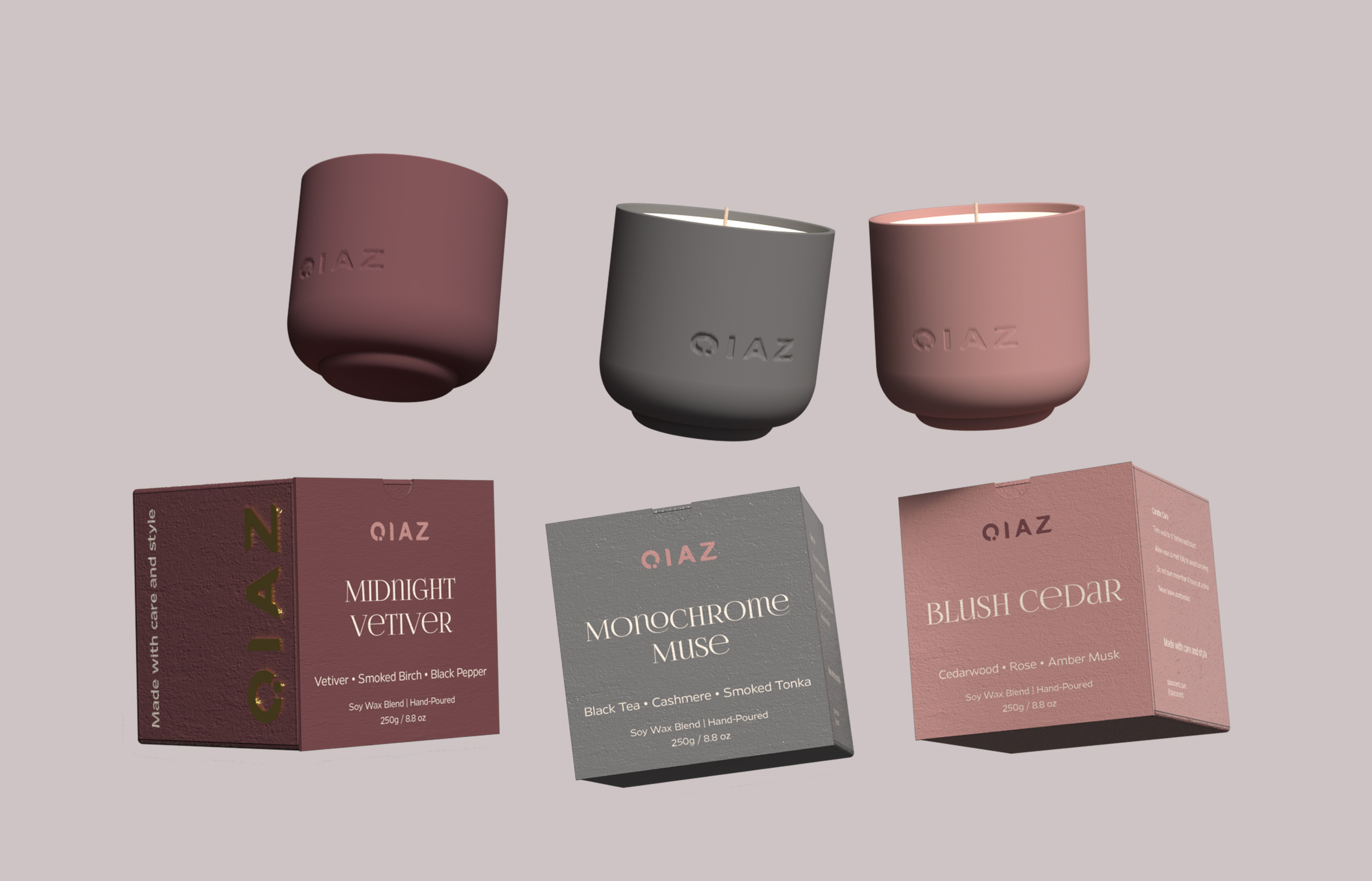 QIAZ | Дизайн упаковок — Изображение №9 — Брендинг, 3D на Dprofile