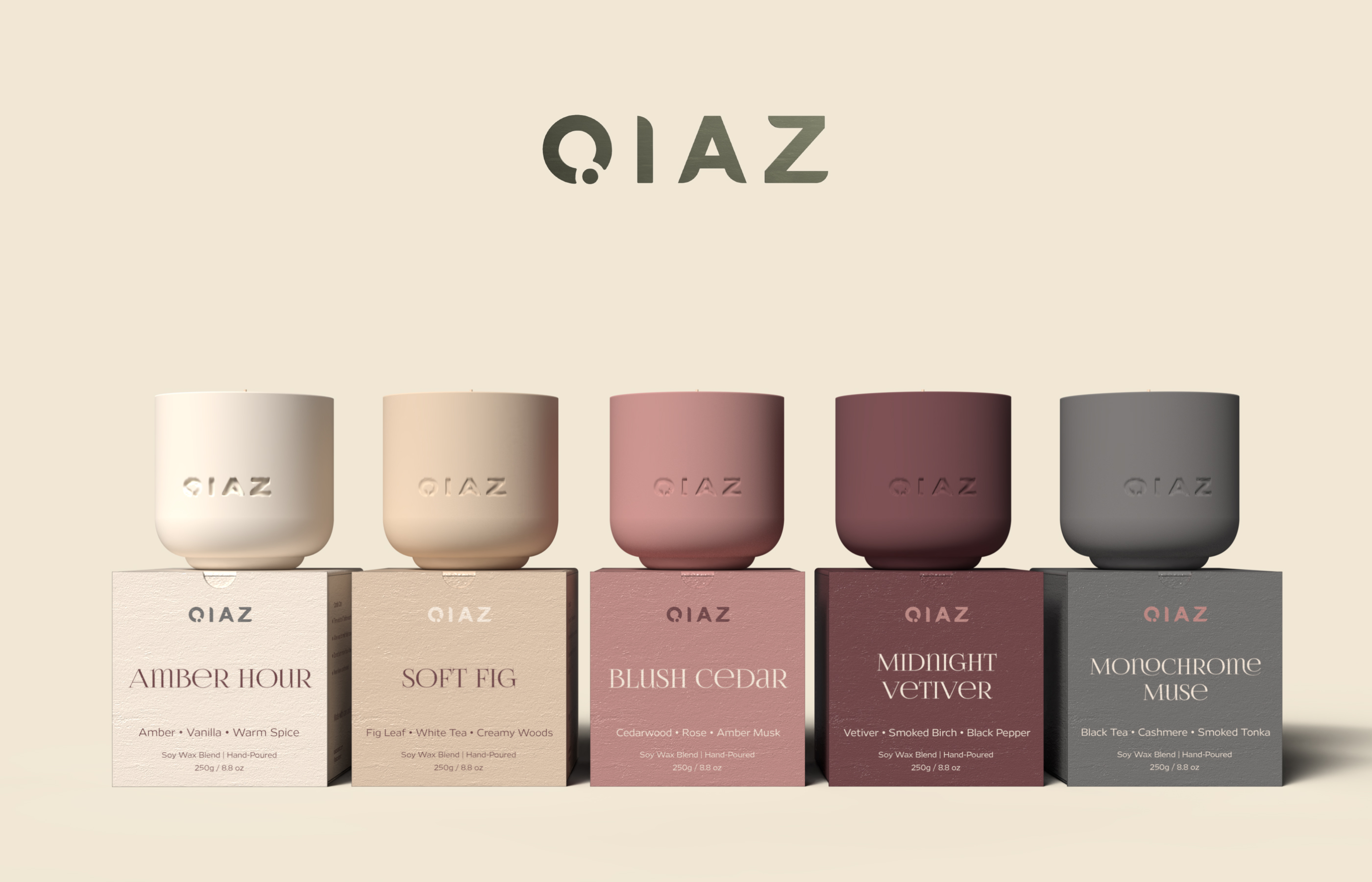 QIAZ | Дизайн упаковок — Изображение №1 — Брендинг, 3D на Dprofile