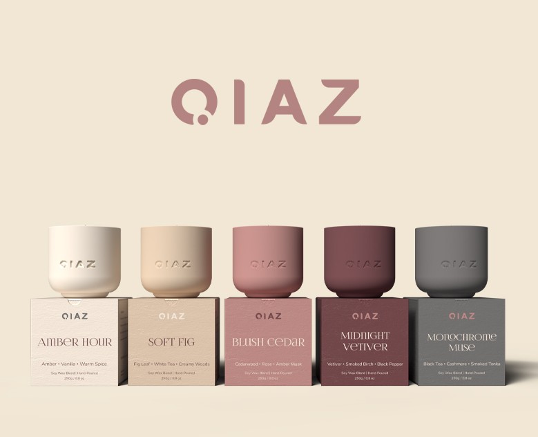 QIAZ | Дизайн упаковок — Брендинг, 3D на Dprofile