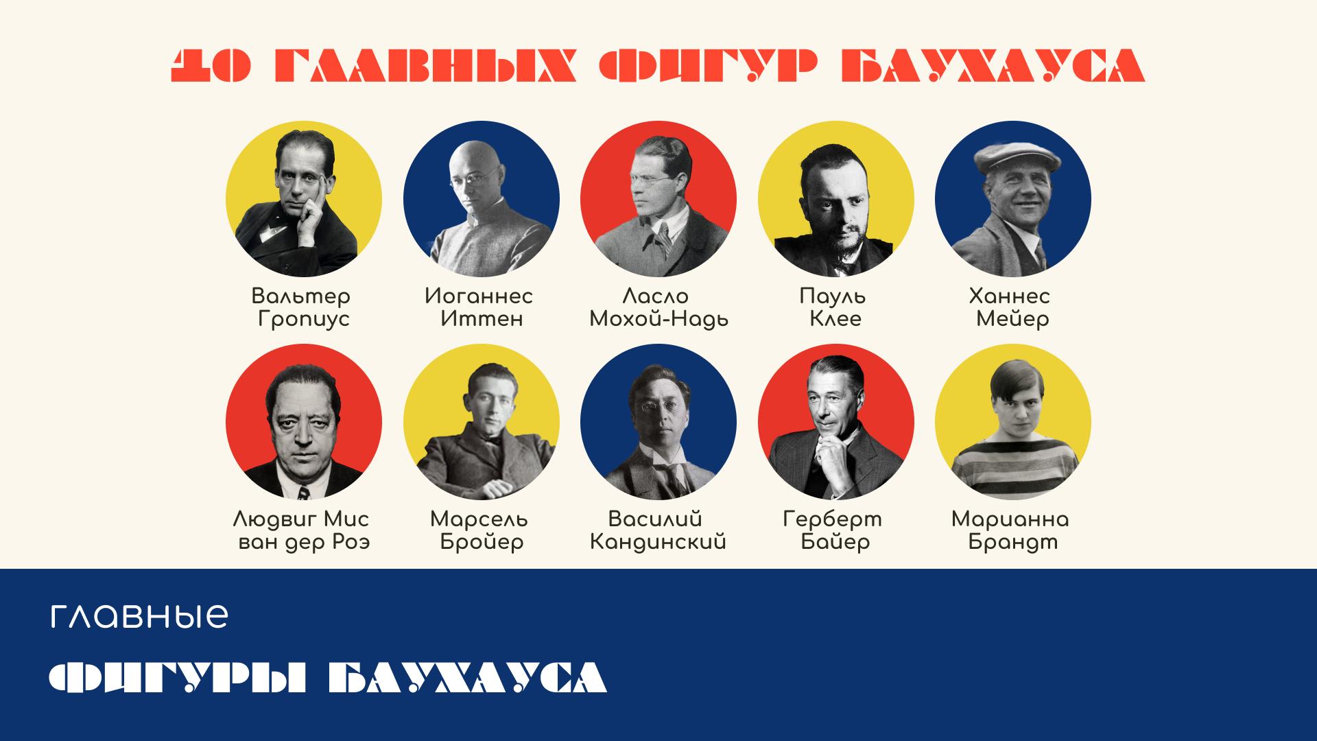 Презентация «БАУХАУС» — Изображение №9 — Графика на Dprofile