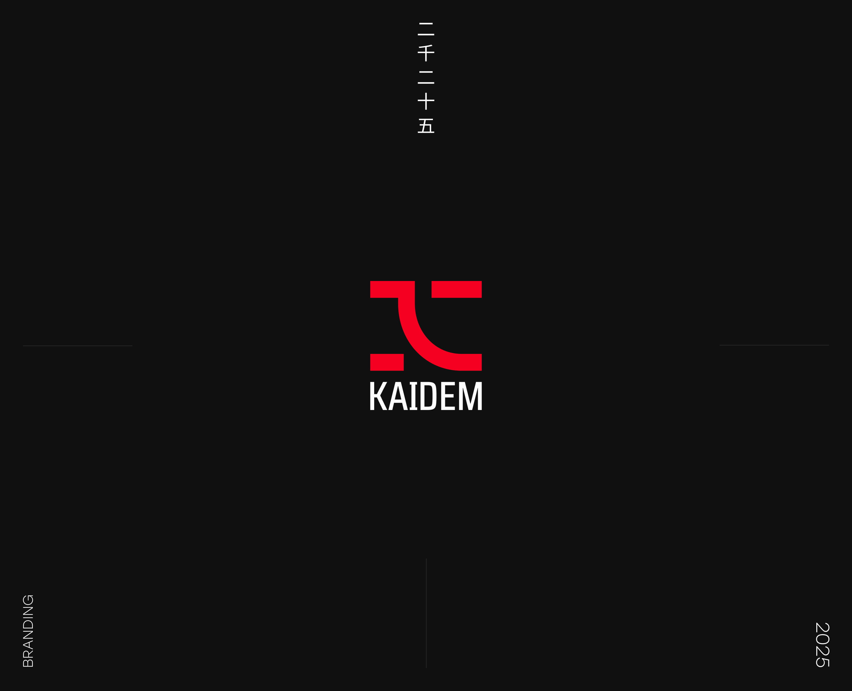 Kaidem™. Branding — Изображение №1 — Интерфейсы, Брендинг на Dprofile