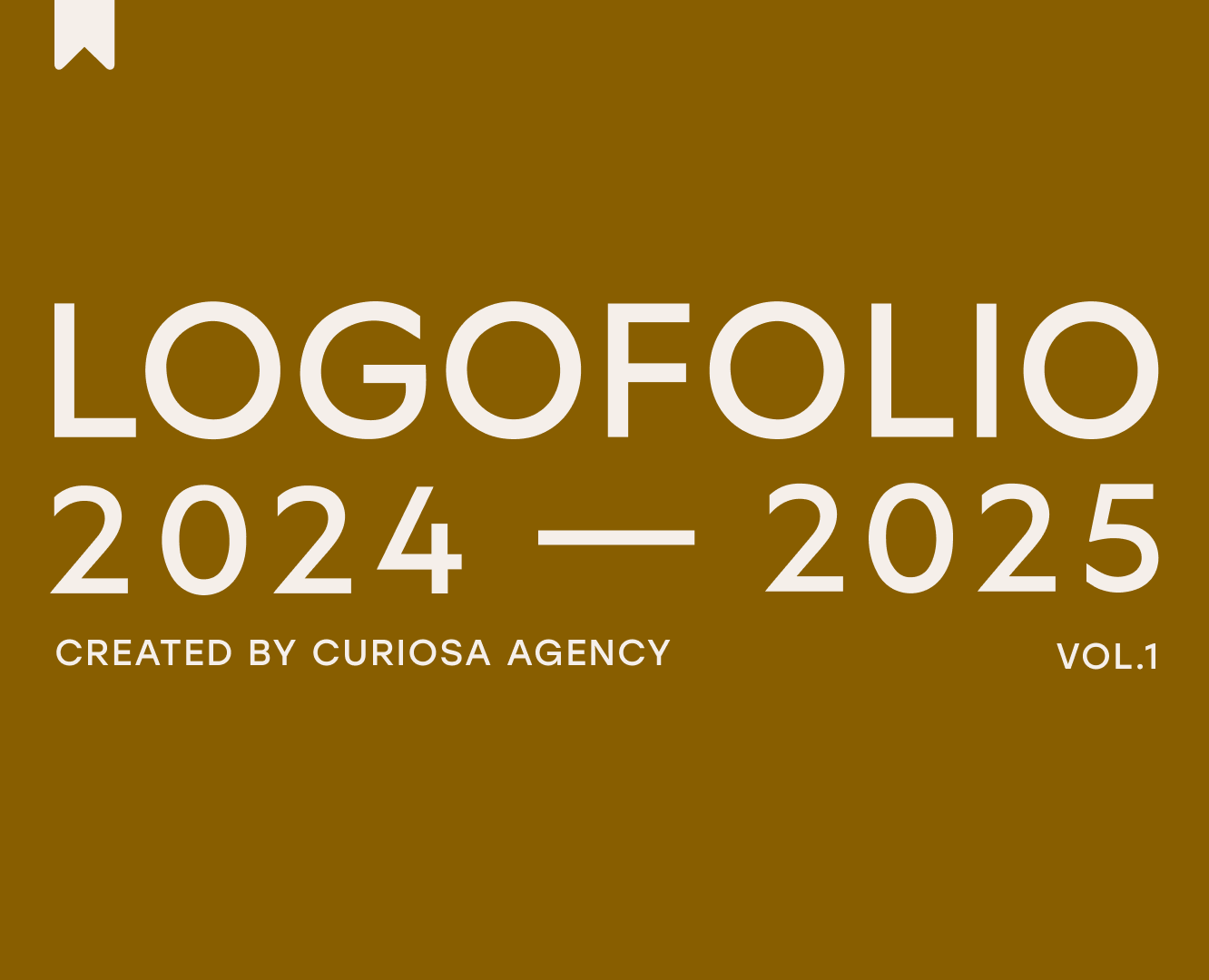 LOGOFOLIO 2024–2025 // VOLUME 1 на Dprofile