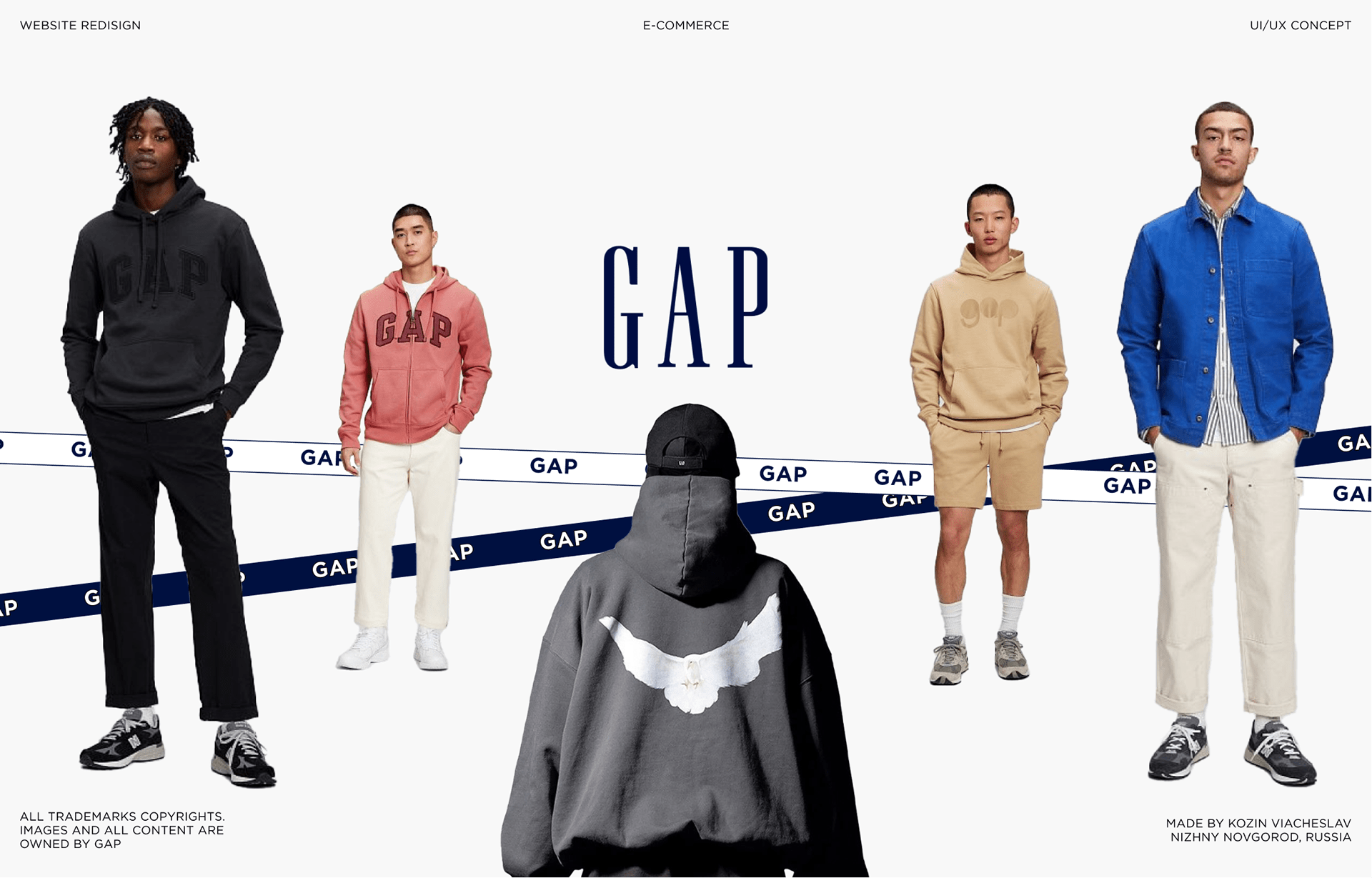 GAP | E-commerce redesign — Изображение №1 — Интерфейсы на Dprofile