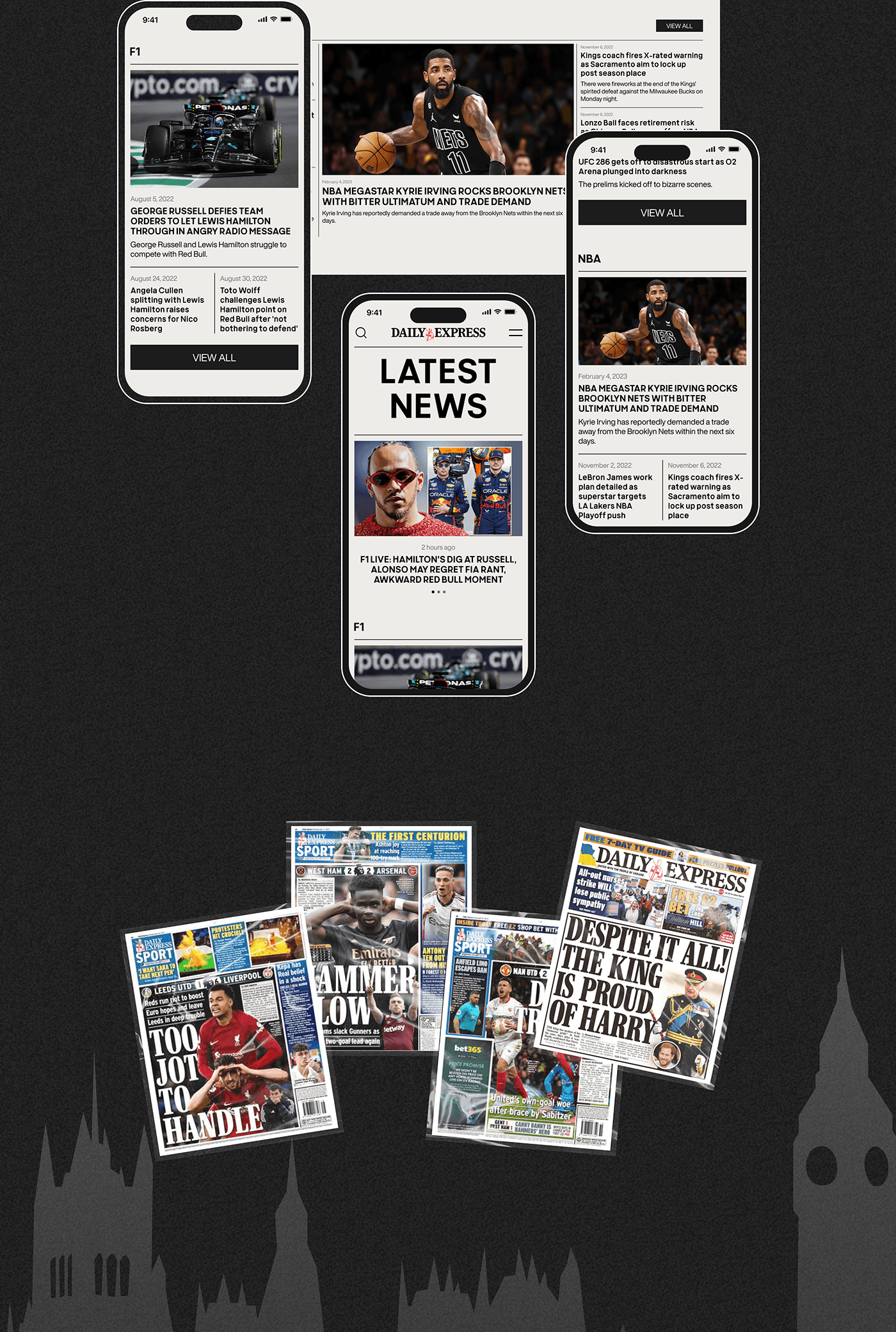 Daily Express | News website redesign — Изображение №6 — Интерфейсы на Dprofile